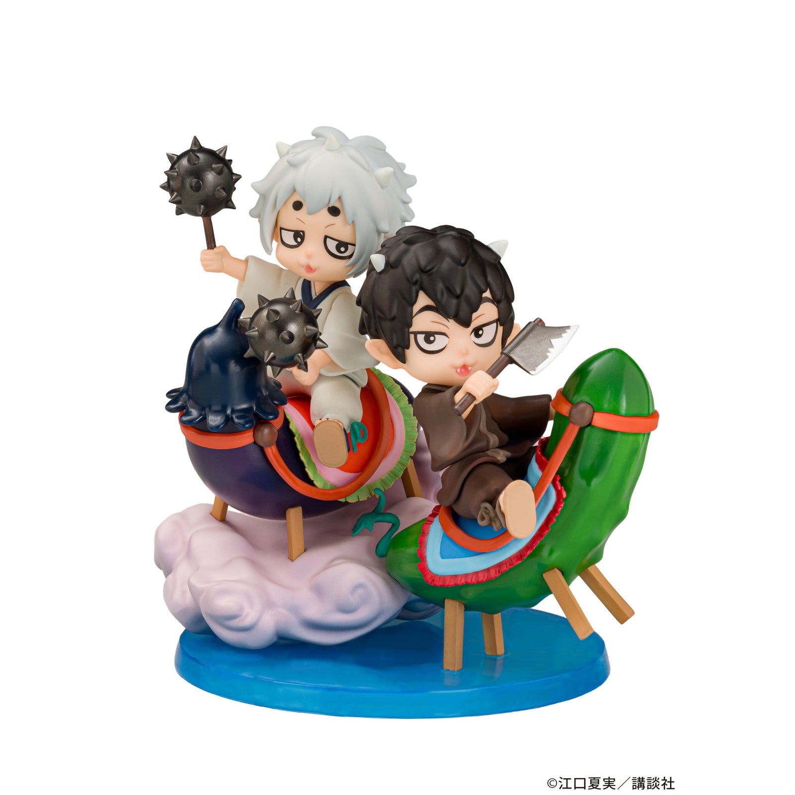 【新品即納】[FIG] はこと庭 「唐瓜&茄子」(からうり&なすび) 漫画「鬼灯の冷徹」 完成品 フィギュア PROOF(プルーフ)(20251031)