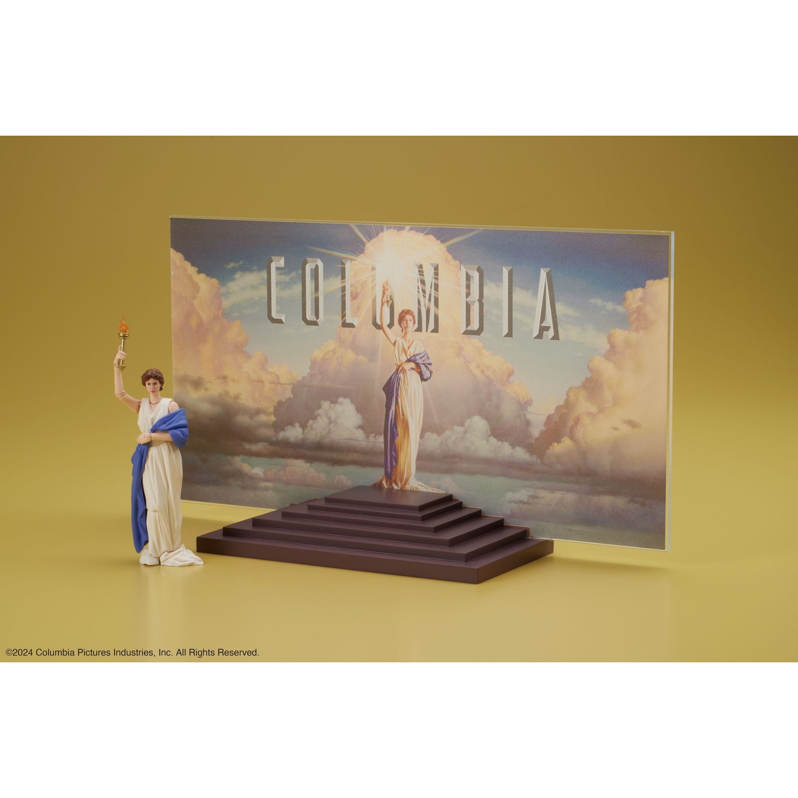 DIGACTION コロンビアレディ フィギュア　コロンビア　ピクチャーズ DIGACTION Torch Lady of Columbia (Colored Action Figure) | eBay