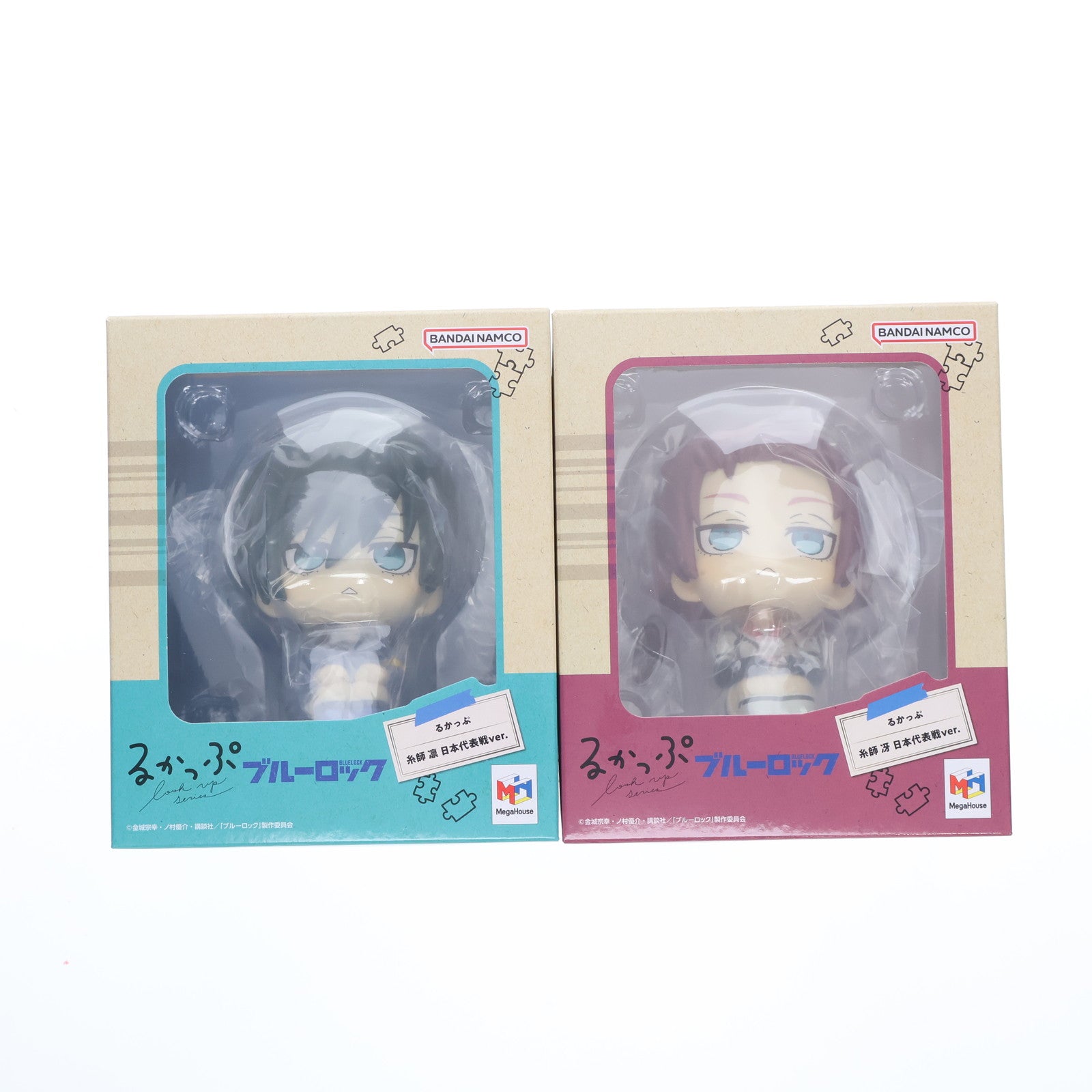 【中古即納】[FIG] 特典付属 るかっぷ 糸師凛&糸師冴(いとしりん&いとしさえ) 豪華セット ブルーロック 完成品 フィギュア プレミアムバンダイ&一部流通限定 メガハウス(20241029)