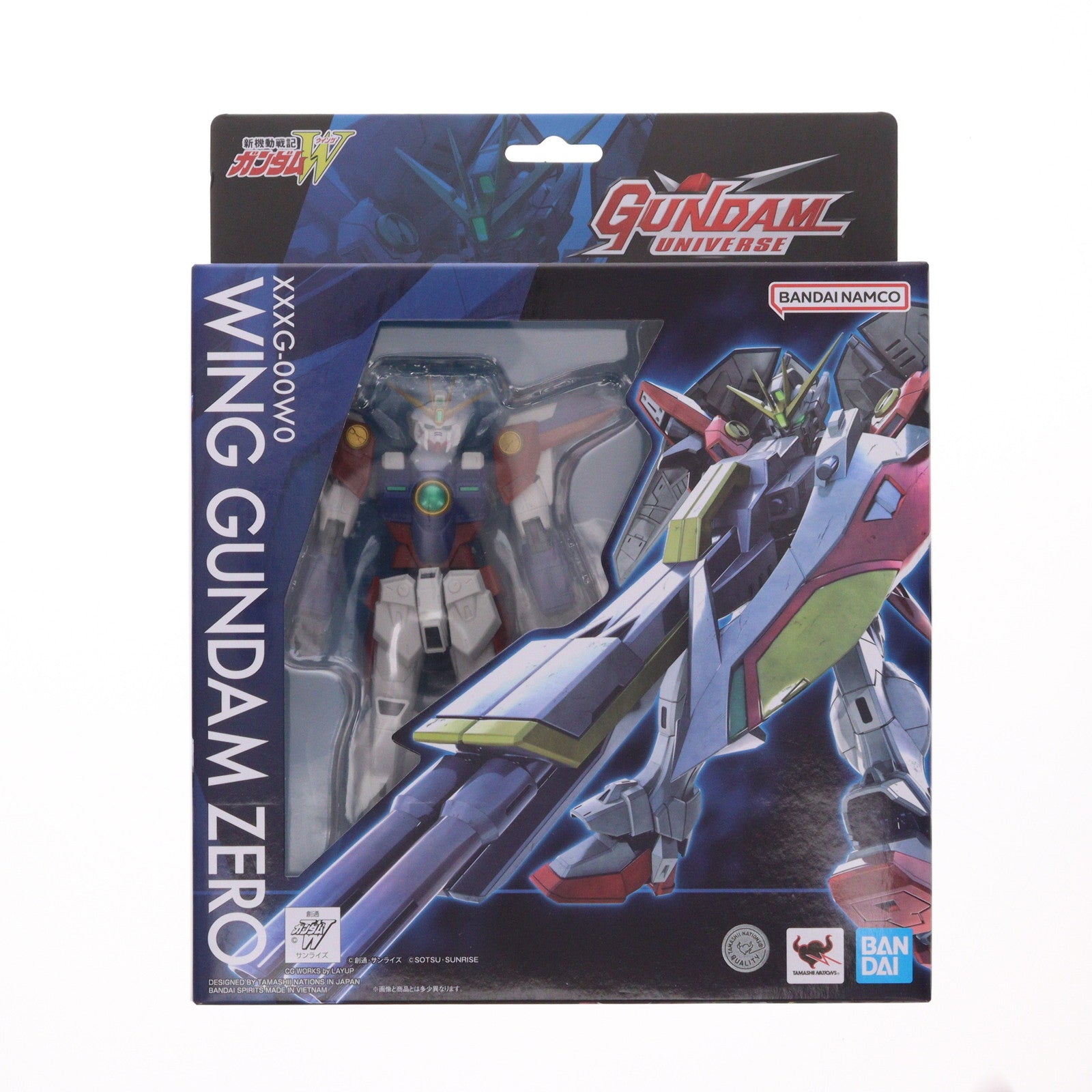 【新品即納】[FIG] GUNDAM UNIVERSE(ガンダムユニバース) XXXG-00W0 WING GUNDAM ZERO(ウイングガンダムゼロ) 新機動戦記ガンダムW(ウイング) 完成品 可動フィギュア バンダイスピリッツ(20250628)