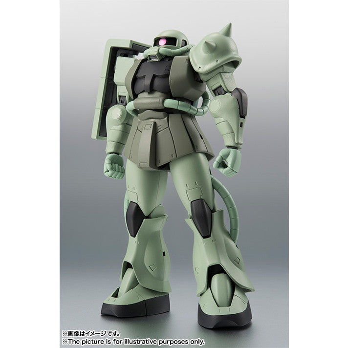 【中古即納】[FIG] (再々販) ROBOT魂(SIDE MS) MS-06 量産型ザク ver. A.N.I.M.E. 機動戦士ガンダム 完成品 可動フィギュア バンダイスピリッツ(2025年12月)