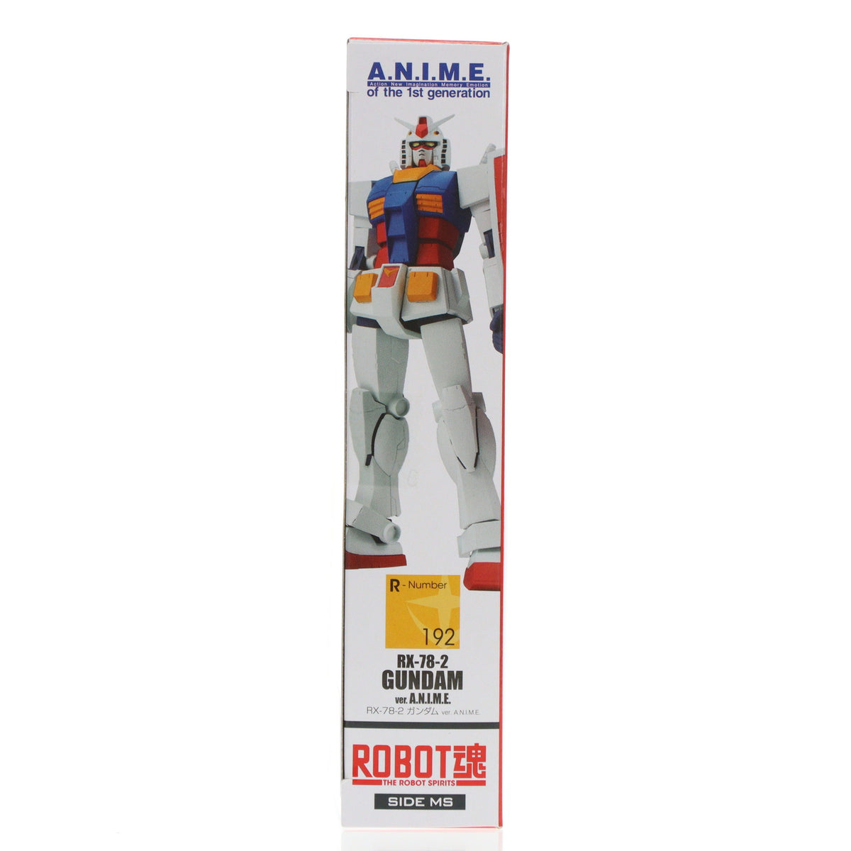 【中古即納】[FIG] (再々販) ROBOT魂(SIDE MS) RX-78-2 ガンダム ver. A.N.I.M.E. 機動戦士ガンダム 完成品 可動フィギュア バンダイスピリッツ(2025年12月)