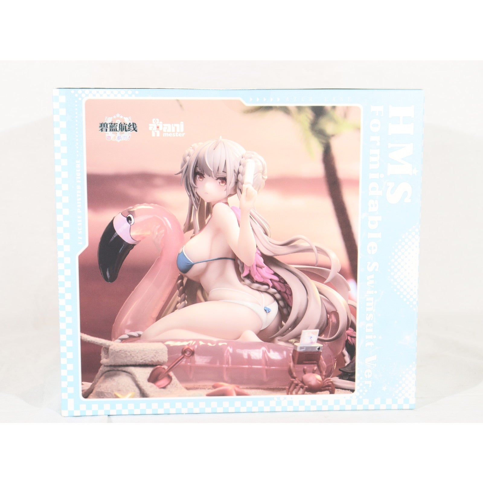 【中古即納】[FIG] フォーミダブル 水着Ver. アズールレーン びそくぜんしんっ! 1/7 完成品 フィギュア AniMester(アニメスター)(20240630)