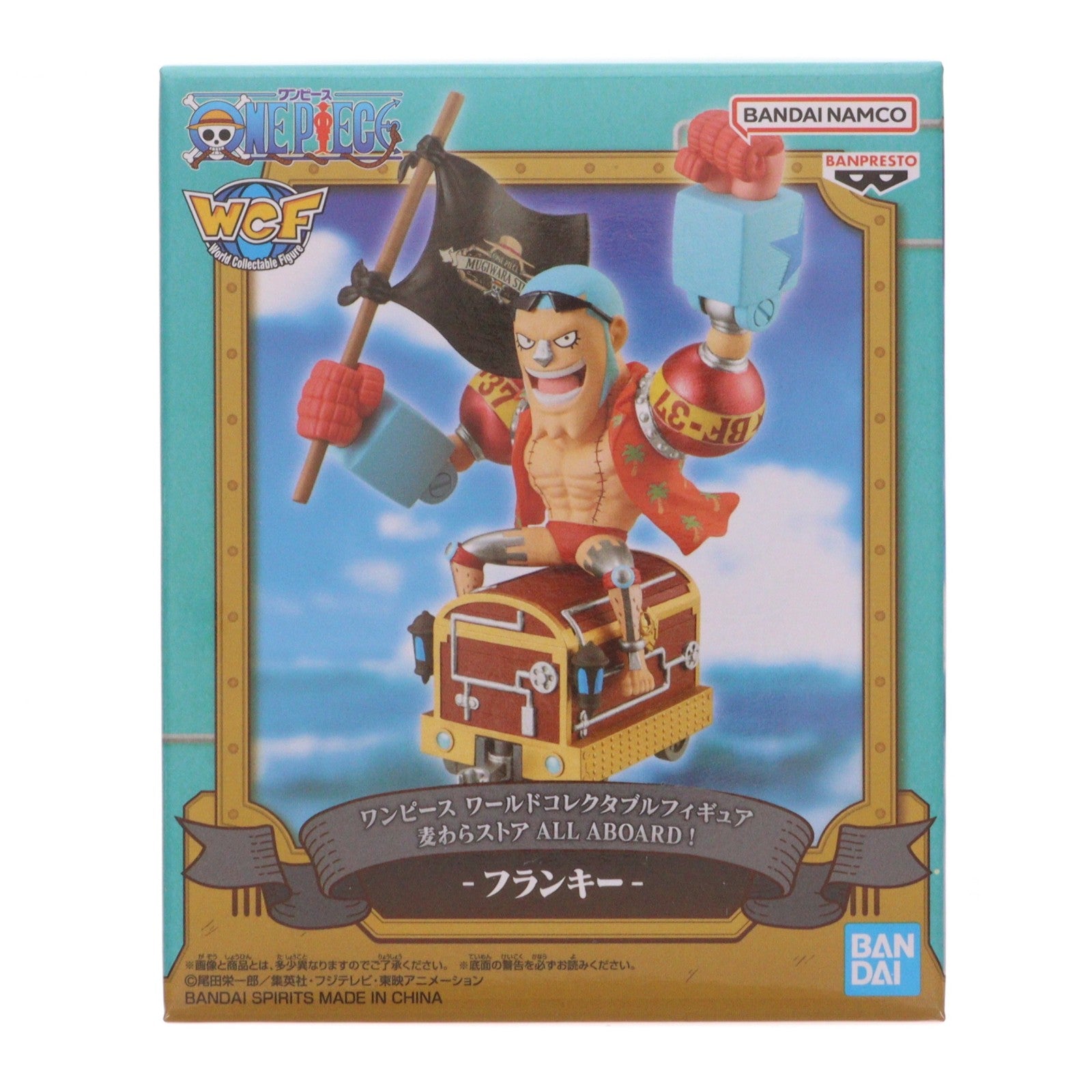 【中古即納】[FIG] ワールドコレクタブルフィギュア 麦わらストア ALL ABOARD! -フランキー- ONE PIECE(ワンピース) 完成品 フィギュア 東映アニメーション(20240928)