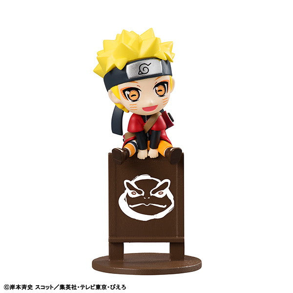 【新品即納】[FIG] (BOX)(再々販) お茶友シリーズ NARUTO-ナルト- 疾風伝 とりあえずお茶にしよってばよ!編 フィギュア(8個) メガハウス(20250630)