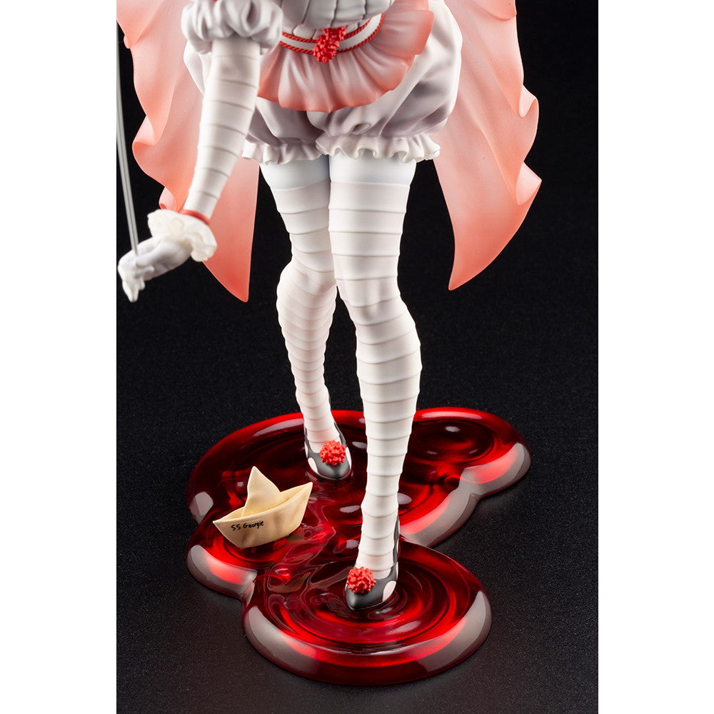 【中古即納】[FIG] (再販) BISHOUJOシリーズ HORROR美少女 ペニーワイズ(2017) IT/イット それが見えたら、終わり。 1/7 完成品 フィギュア(SV387) コトブキヤ(20250731)