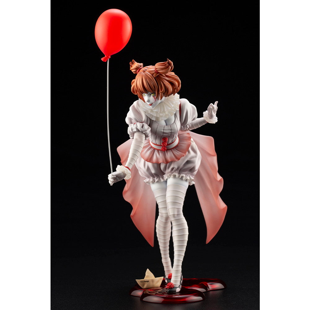 【新品即納】[FIG] (再販) BISHOUJOシリーズ HORROR美少女 ペニーワイズ(2017) IT/イット それが見えたら、終わり。 1/7 完成品 フィギュア(SV387) コトブキヤ(20250731)