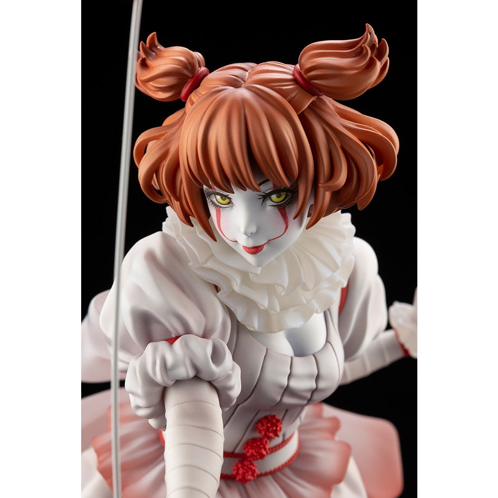 【新品即納】[FIG] (再販) BISHOUJOシリーズ HORROR美少女 ペニーワイズ(2017) IT/イット それが見えたら、終わり。 1/7 完成品 フィギュア(SV387) コトブキヤ(20250731)