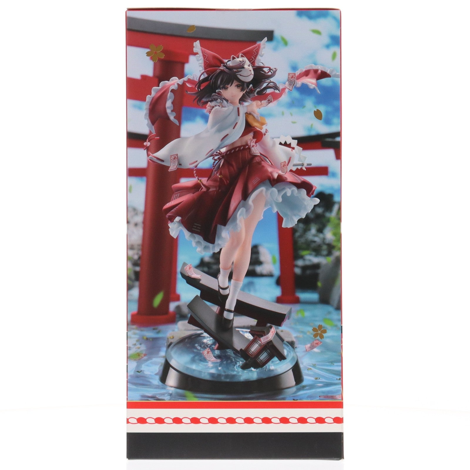 【中古即納】[FIG] カード付属 博麗霊夢(はくれいれいむ) 楽園の素敵な巫女ver. 東方Project 1/7 完成品 フィギュア(海外流通版) Solarain(ソラレーン)(20240928)