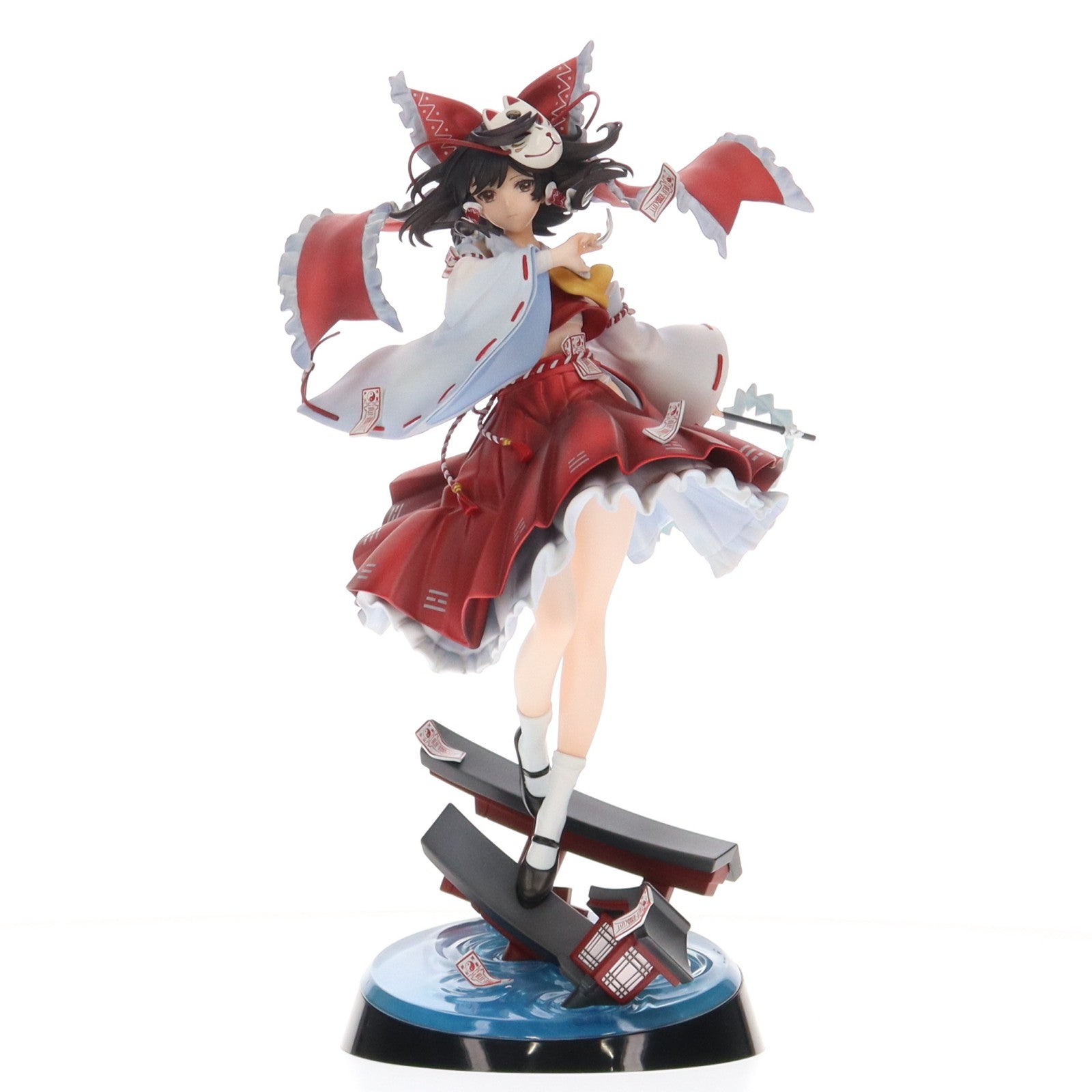 【中古即納】[FIG] カード付属 博麗霊夢(はくれいれいむ) 楽園の素敵な巫女ver. 東方Project 1/7 完成品 フィギュア(海外流通版) Solarain(ソラレーン)(20240928)