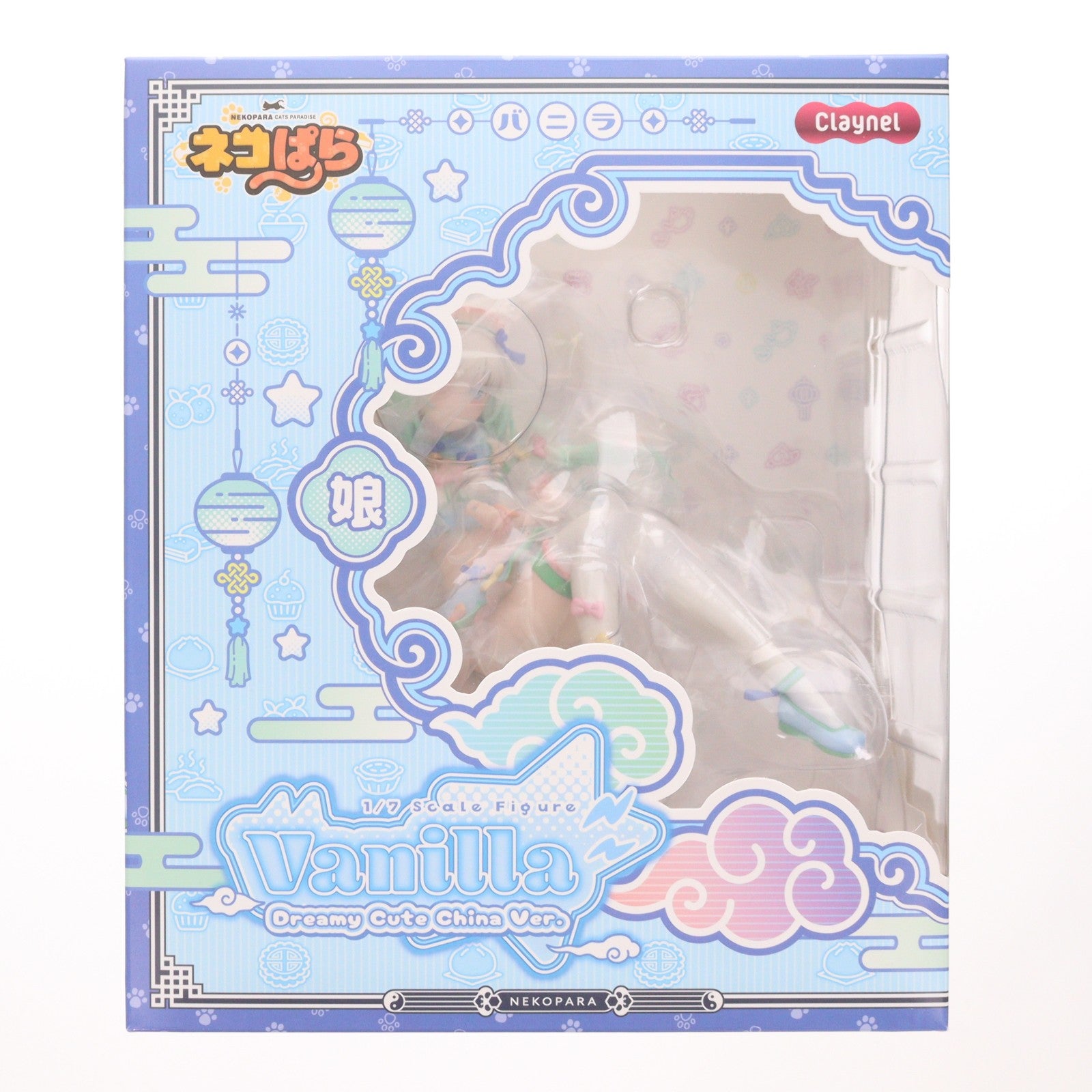 【中古即納】[FIG] バニラ ゆめかわチャイナVer. ネコぱら 1/7 完成品 フィギュア クレーネル(20260124)