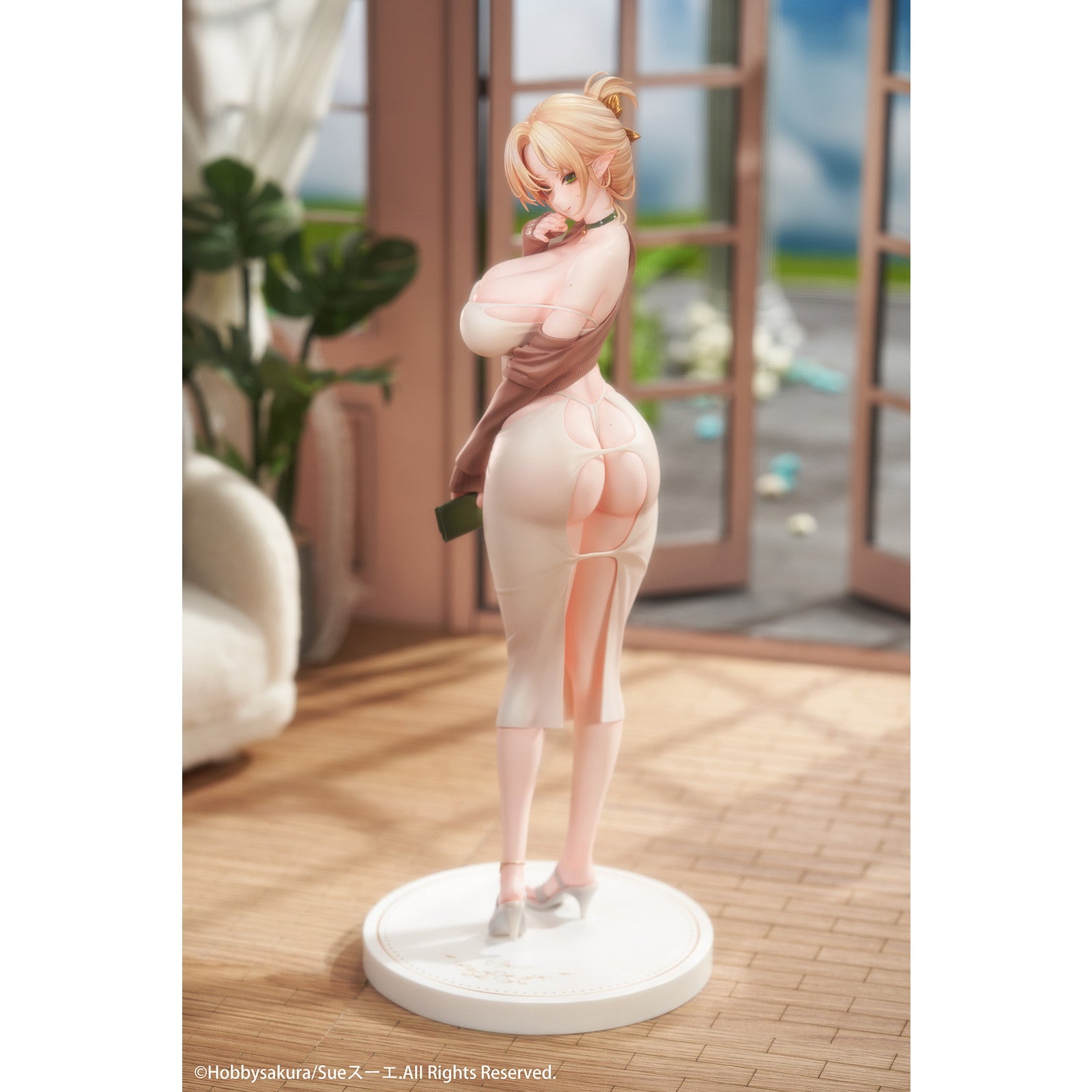 【中古即納】[FIG] 人妻エルフ ユリエ 通常版 illustration by Sueスーエ 1/7 完成品 フィギュア HOBBY SAKURA(ホビーサクラ)(20251231)