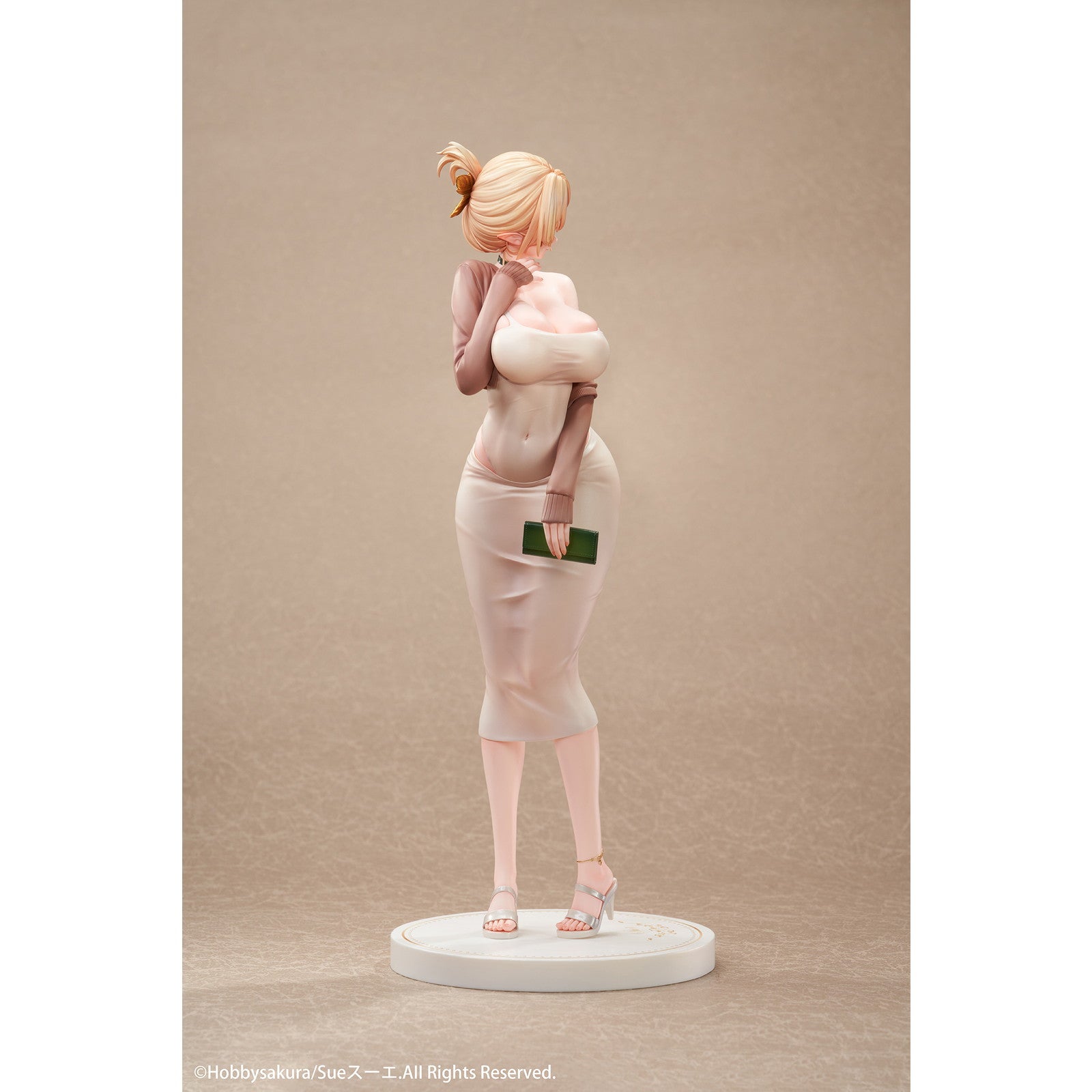 【中古即納】[FIG] 人妻エルフ ユリエ 通常版 illustration by Sueスーエ 1/7 完成品 フィギュア HOBBY SAKURA(ホビーサクラ)(20251231)
