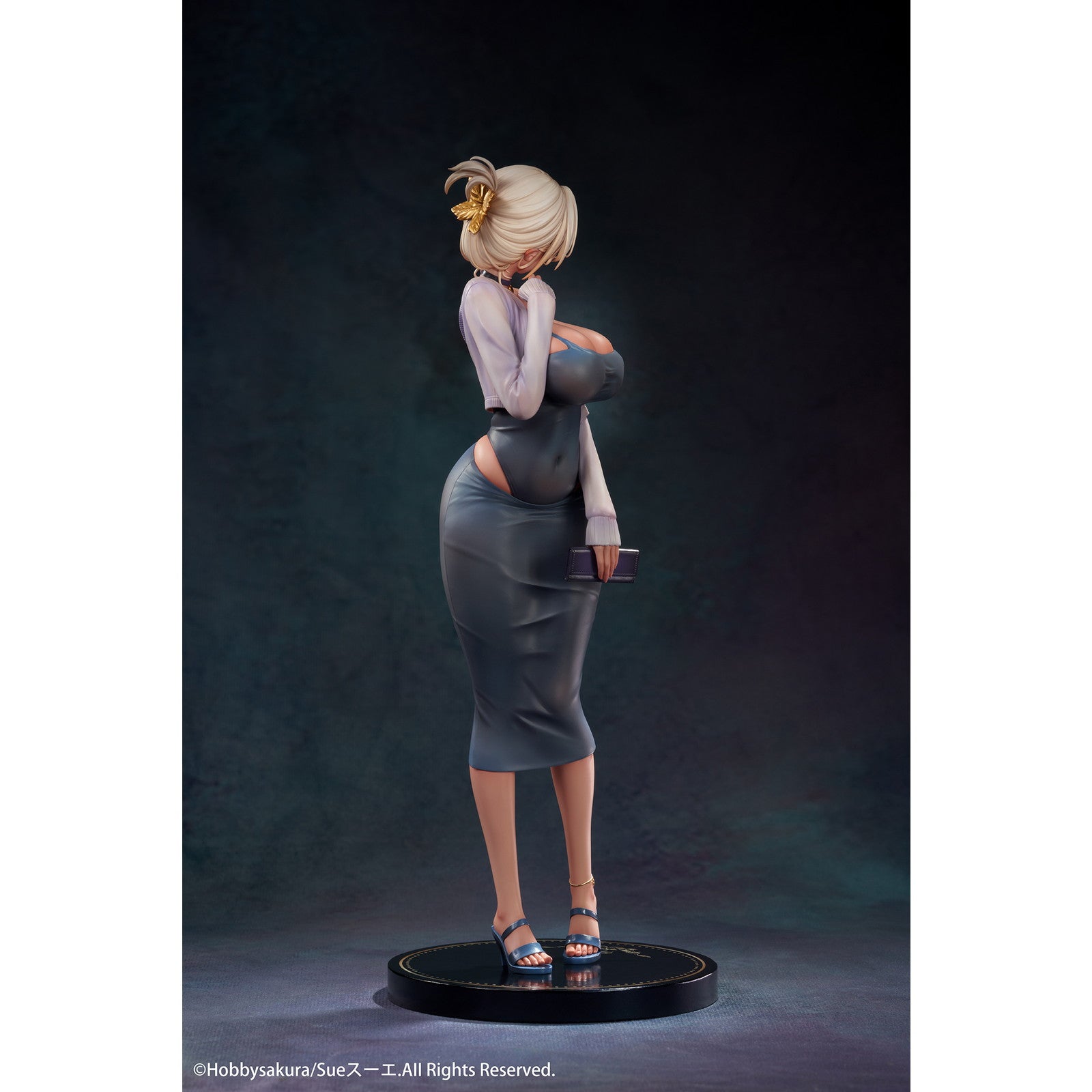 【新品即納】[FIG] 人妻エルフ ユリエ アナザーカラー(異色版) 通常版 illustration by Sueスーエ 1/7 完成品 フィギュア HOBBY SAKURA(ホビーサクラ)(20251231)