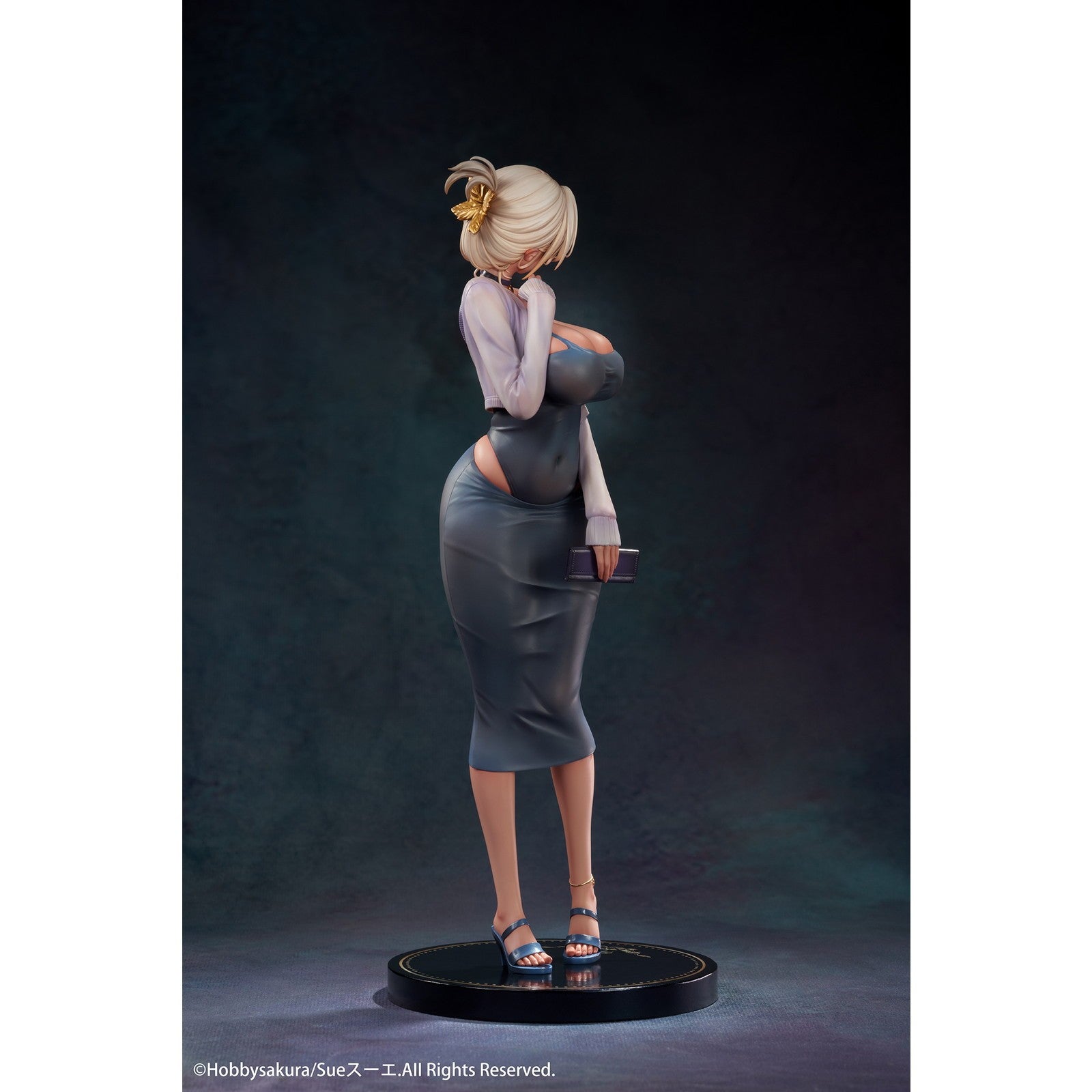 【中古即納】[FIG] 人妻エルフ ユリエ アナザーカラー(異色版) 通常版 illustration by Sueスーエ 1/7 完成品 フィギュア HOBBY SAKURA(ホビーサクラ)(20251231)