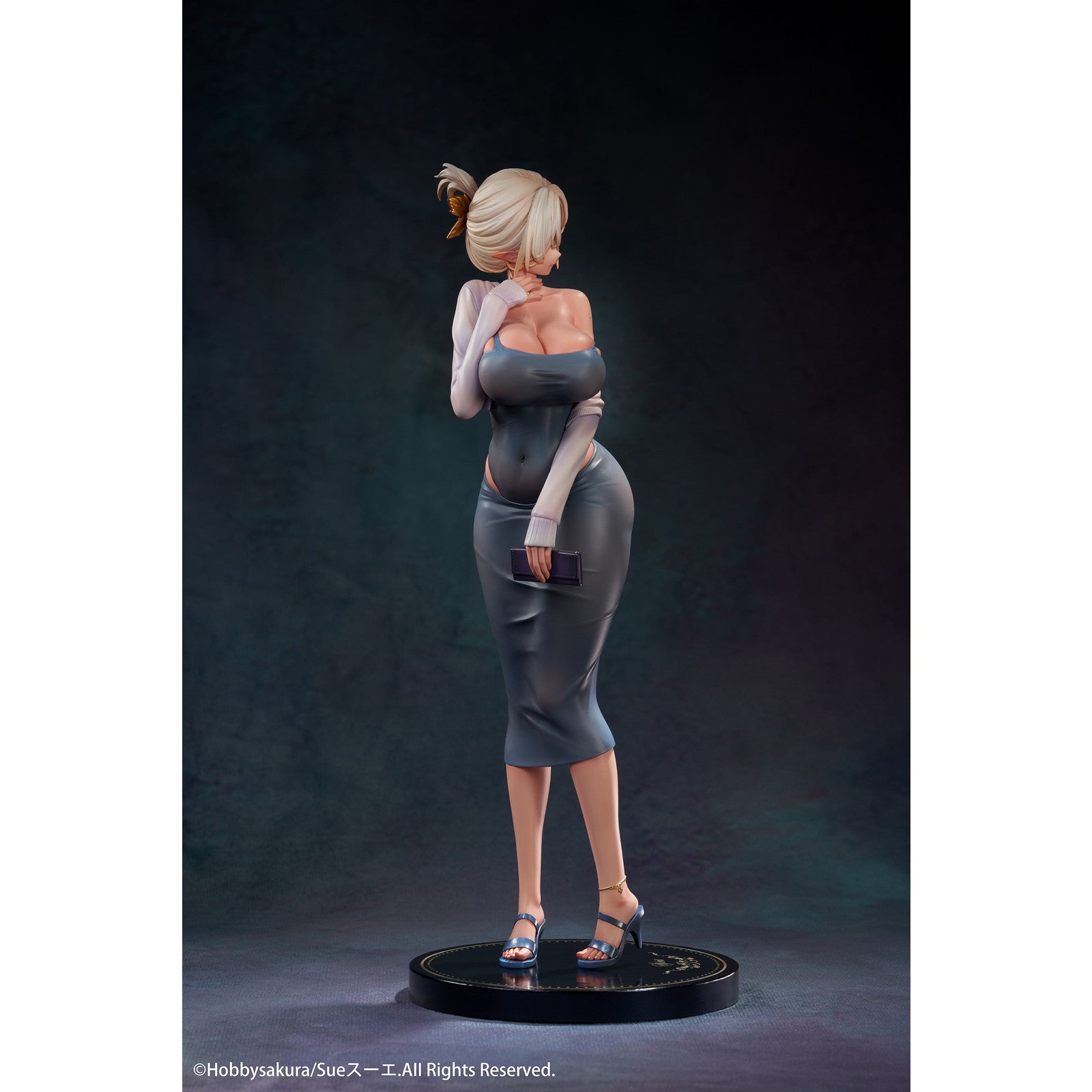 【新品即納】[FIG] 人妻エルフ ユリエ アナザーカラー(異色版) 通常版 illustration by Sueスーエ 1/7 完成品 フィギュア HOBBY SAKURA(ホビーサクラ)(20251231)