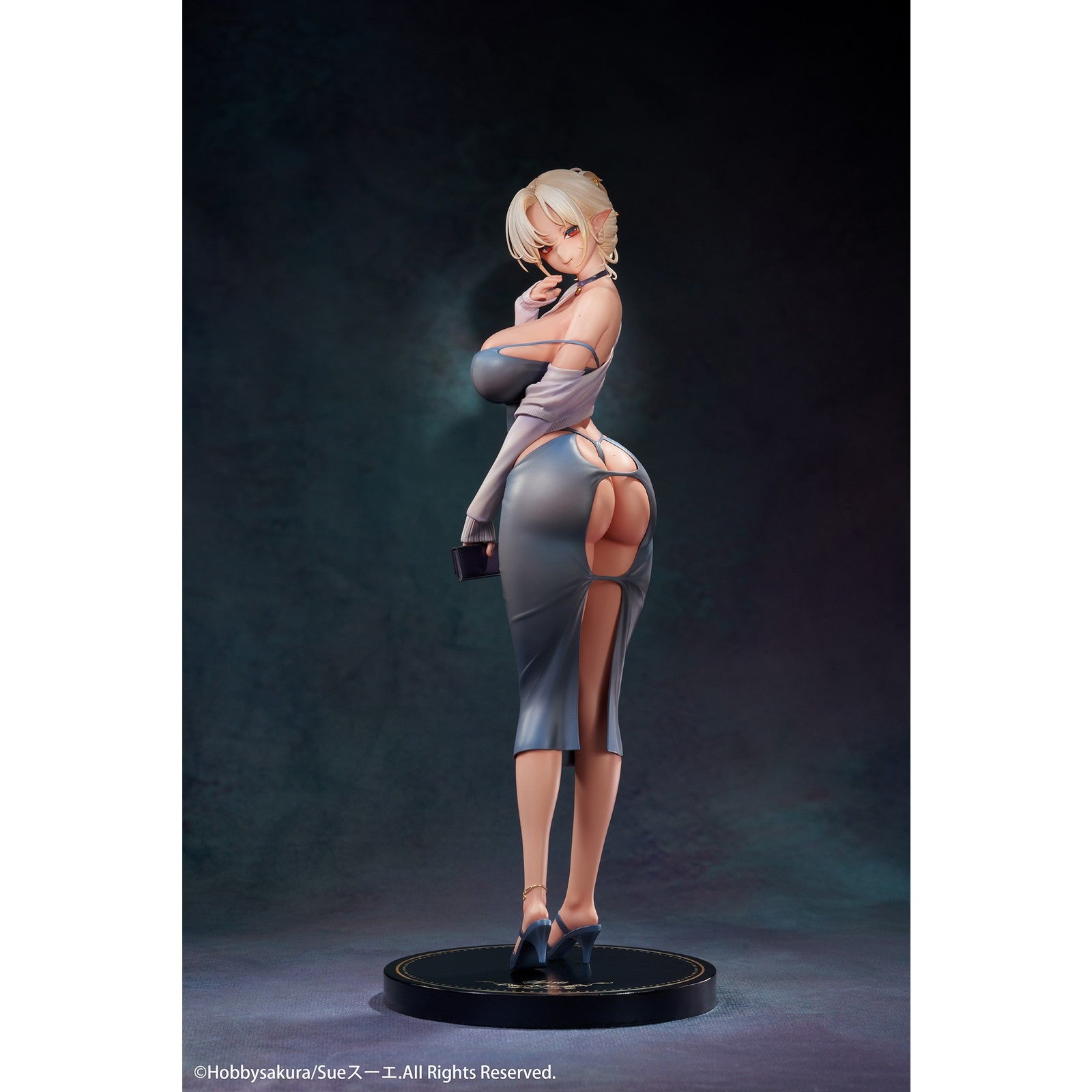 【新品】【お取り寄せ】[FIG] 人妻エルフ ユリエ アナザーカラー(異色版) 通常版 illustration by Sueスーエ 1/7 完成品 フィギュア HOBBY SAKURA(ホビーサクラ)(20251231)