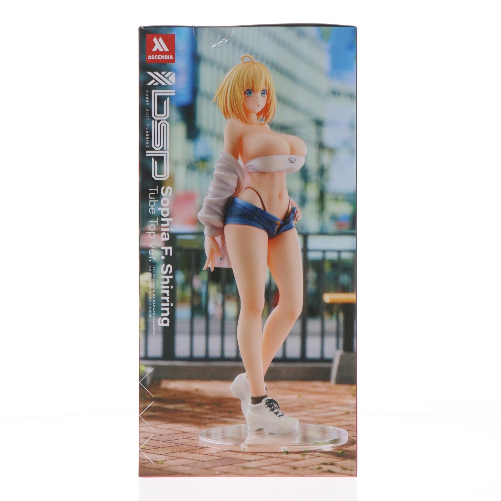 【中古即納】[FIG] 交換用顔パーツ&色紙付属 ソフィア・F・シャーリング チューブトップver. 特典版 illustration by 高峰ナダレ 1/6 完成品 フィギュア ASCENDIA(アセンディア)(20250907)