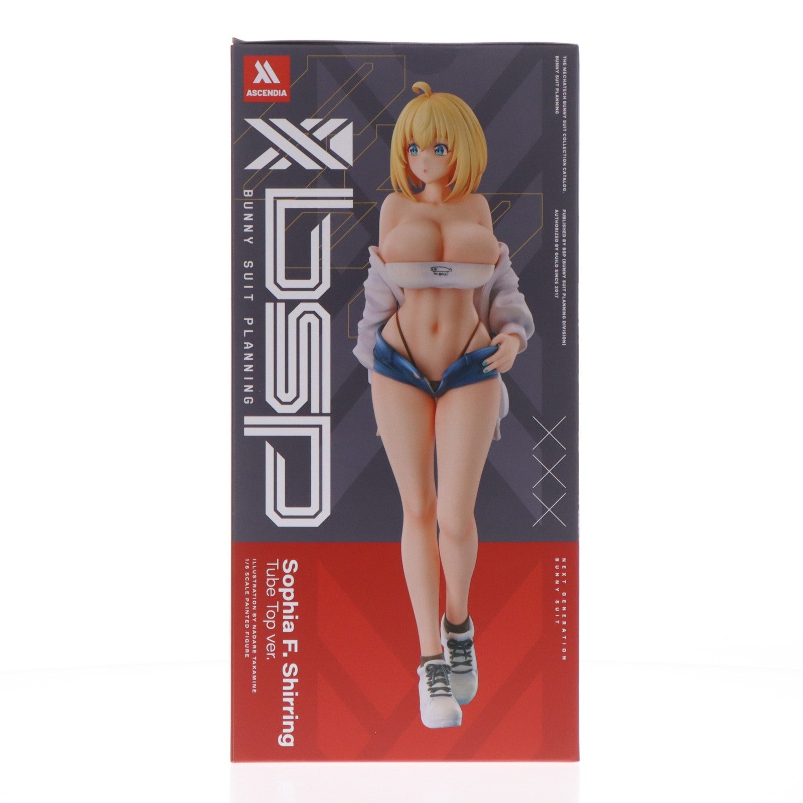 【中古即納】[FIG] 交換用顔パーツ&色紙付属 ソフィア・F・シャーリング チューブトップver. 特典版 illustration by 高峰ナダレ 1/6 完成品 フィギュア ASCENDIA(アセンディア)(20250907)