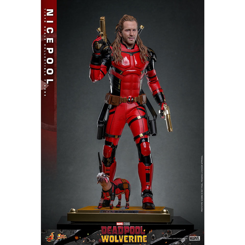 【予約安心出荷】[FIG] ムービー・マスターピース ナイスプール デッドプール&ウルヴァリン 1/6 フィギュア 完成品 可動フィギュア(MM#788) ホットトイズ(2026年2月)
