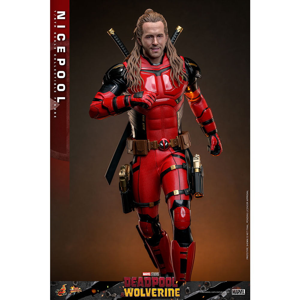 【予約安心出荷】[FIG] ムービー・マスターピース ナイスプール デッドプール&ウルヴァリン 1/6 フィギュア 完成品 可動フィギュア(MM#788) ホットトイズ(2026年2月)