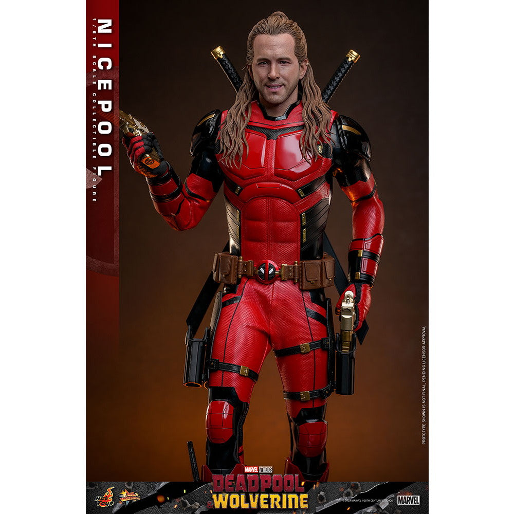 【予約安心出荷】[FIG] ムービー・マスターピース ナイスプール デッドプール&ウルヴァリン 1/6 フィギュア 完成品 可動フィギュア(MM#788) ホットトイズ(2026年2月)