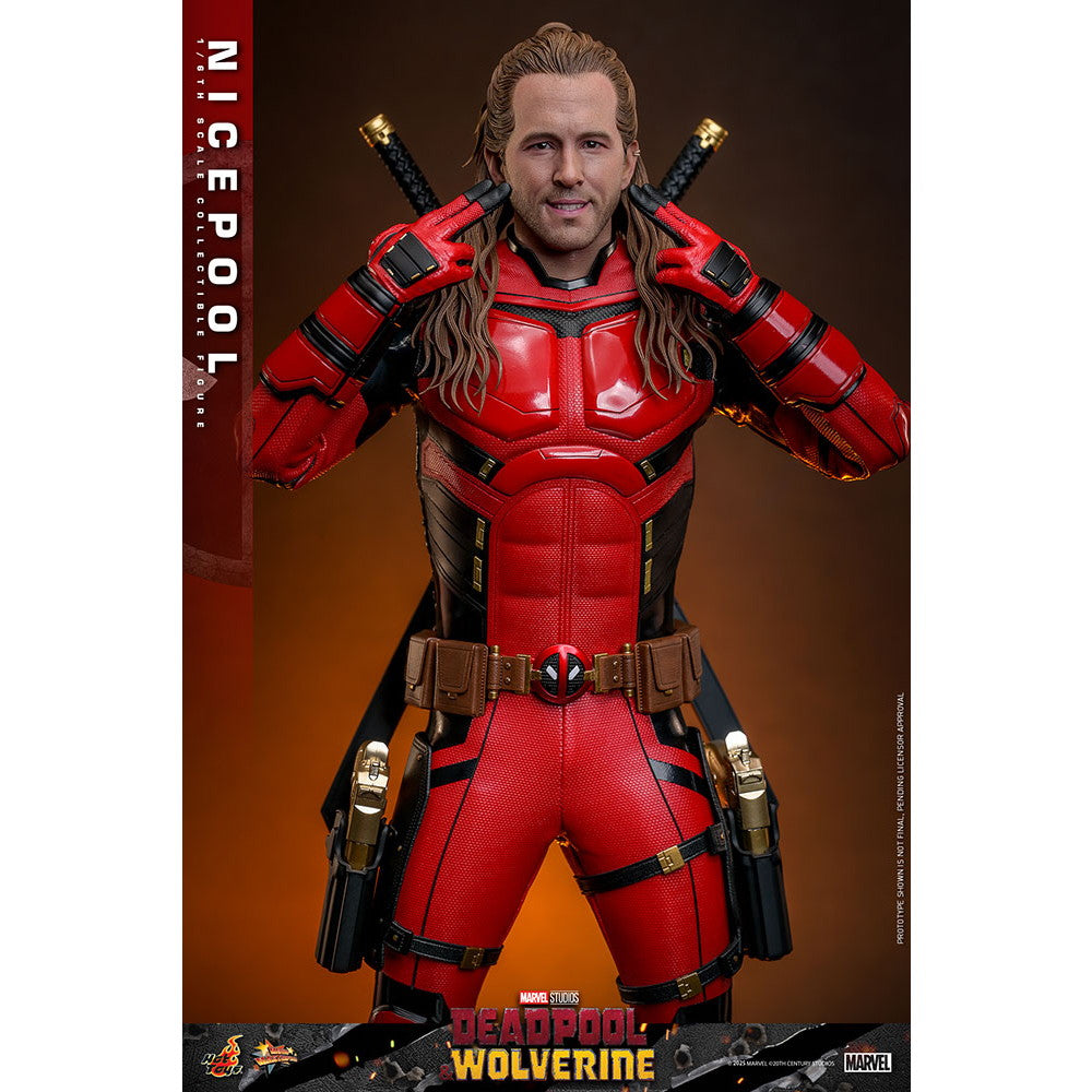 【予約安心出荷】[FIG] ムービー・マスターピース ナイスプール デッドプール&ウルヴァリン 1/6 フィギュア 完成品 可動フィギュア(MM#788) ホットトイズ(2026年2月)