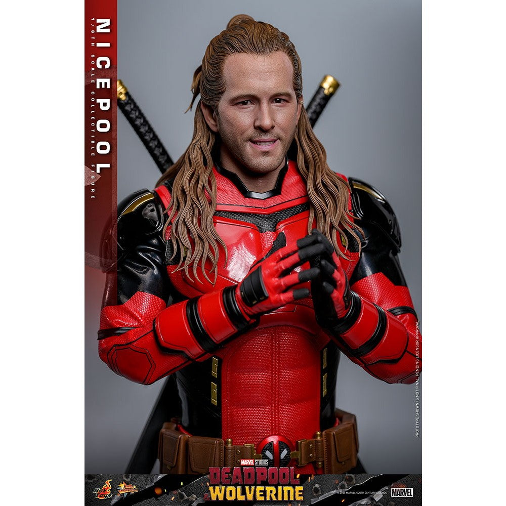 【新品】【お取り寄せ】[FIG] ムービー・マスターピース ナイスプール デッドプール&ウルヴァリン 1/6 フィギュア 完成品 可動フィギュア(MM#788) ホットトイズ(20260228)