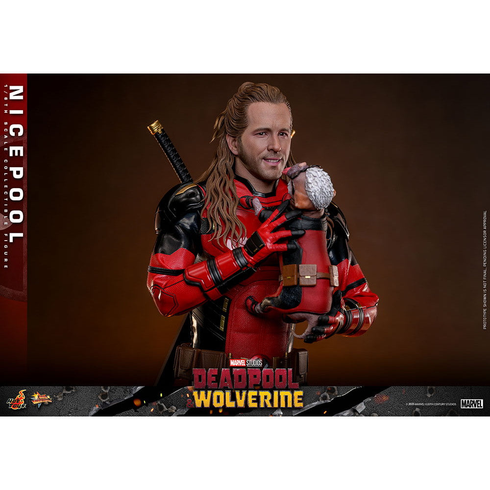 【予約安心出荷】[FIG] ムービー・マスターピース ナイスプール デッドプール&ウルヴァリン 1/6 フィギュア 完成品 可動フィギュア(MM#788) ホットトイズ(2026年2月)