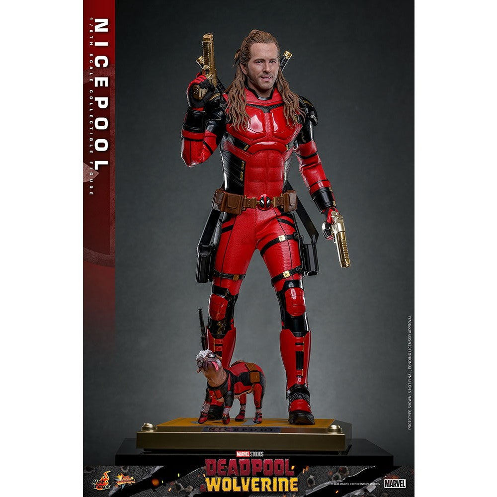 【新品】【お取り寄せ】[FIG] ムービー・マスターピース ナイスプール デッドプール&ウルヴァリン 1/6 フィギュア 完成品 可動フィギュア(MM#788) ホットトイズ(20260228)