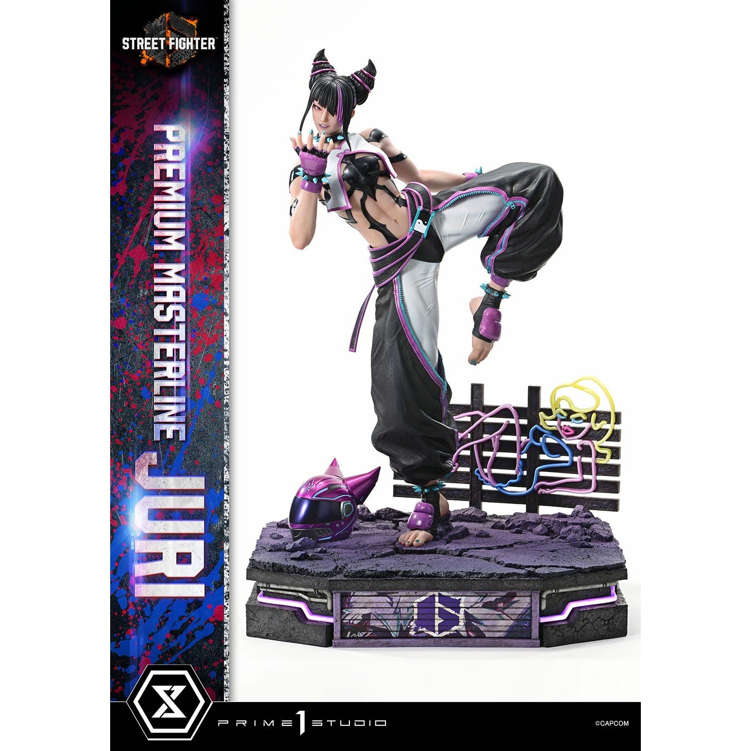 【予約安心出荷】[FIG] プレミアムマスターライン ジュリ STREET FIGHTER 6(ストリートファイター6) 1/4 スタチュー 完成品 フィギュア(PMSF6-03) プライム1スタジオ(2026年7月)