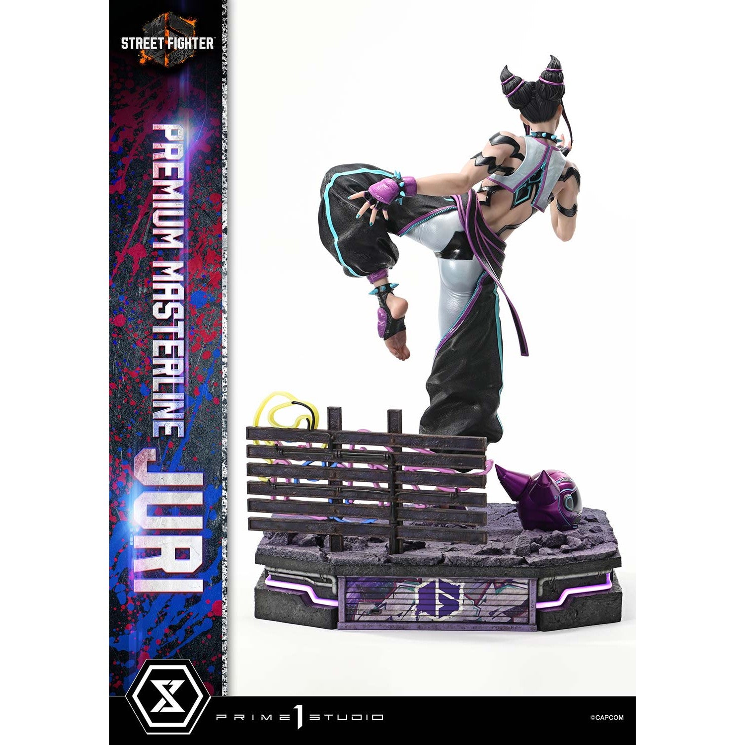 【予約安心出荷】[FIG] プレミアムマスターライン ジュリ STREET FIGHTER 6(ストリートファイター6) 1/4 スタチュー 完成品 フィギュア(PMSF6-03) プライム1スタジオ(2026年7月)