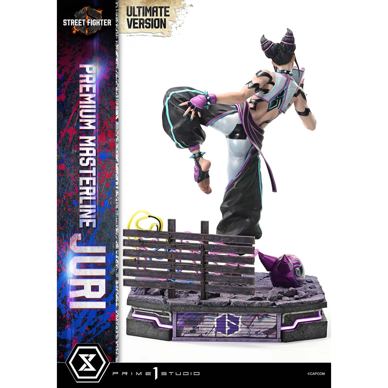 【予約安心出荷】[FIG] プレミアムマスターライン ジュリ アルティメット版 STREET FIGHTER 6(ストリートファイター6) 1/4 スタチュー 完成品 フィギュア(PMSF6-03UT) プライム1スタジオ(2026年7月)