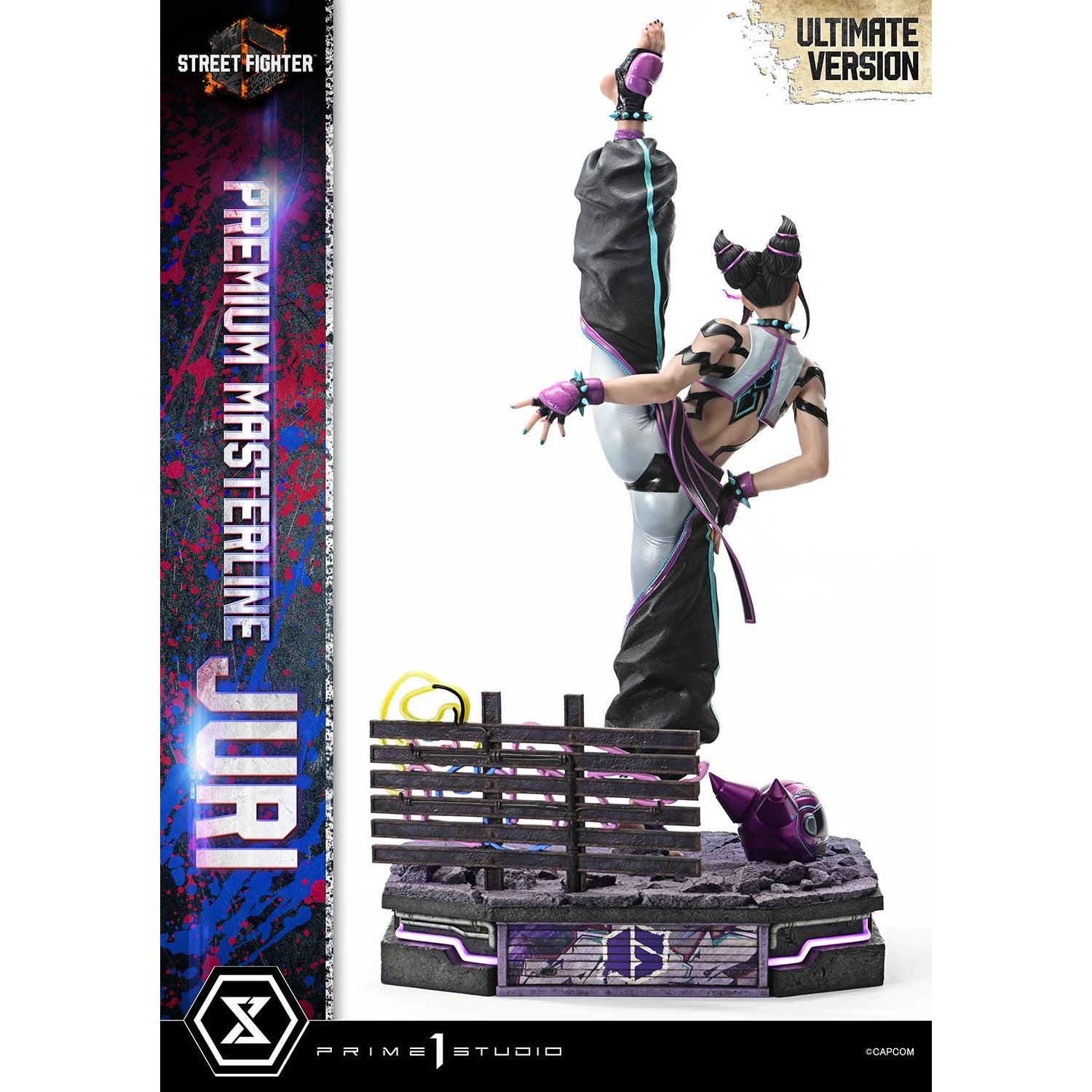 【予約安心出荷】[FIG] プレミアムマスターライン ジュリ アルティメット版 STREET FIGHTER 6(ストリートファイター6) 1/4 スタチュー 完成品 フィギュア(PMSF6-03UT) プライム1スタジオ(2026年7月)