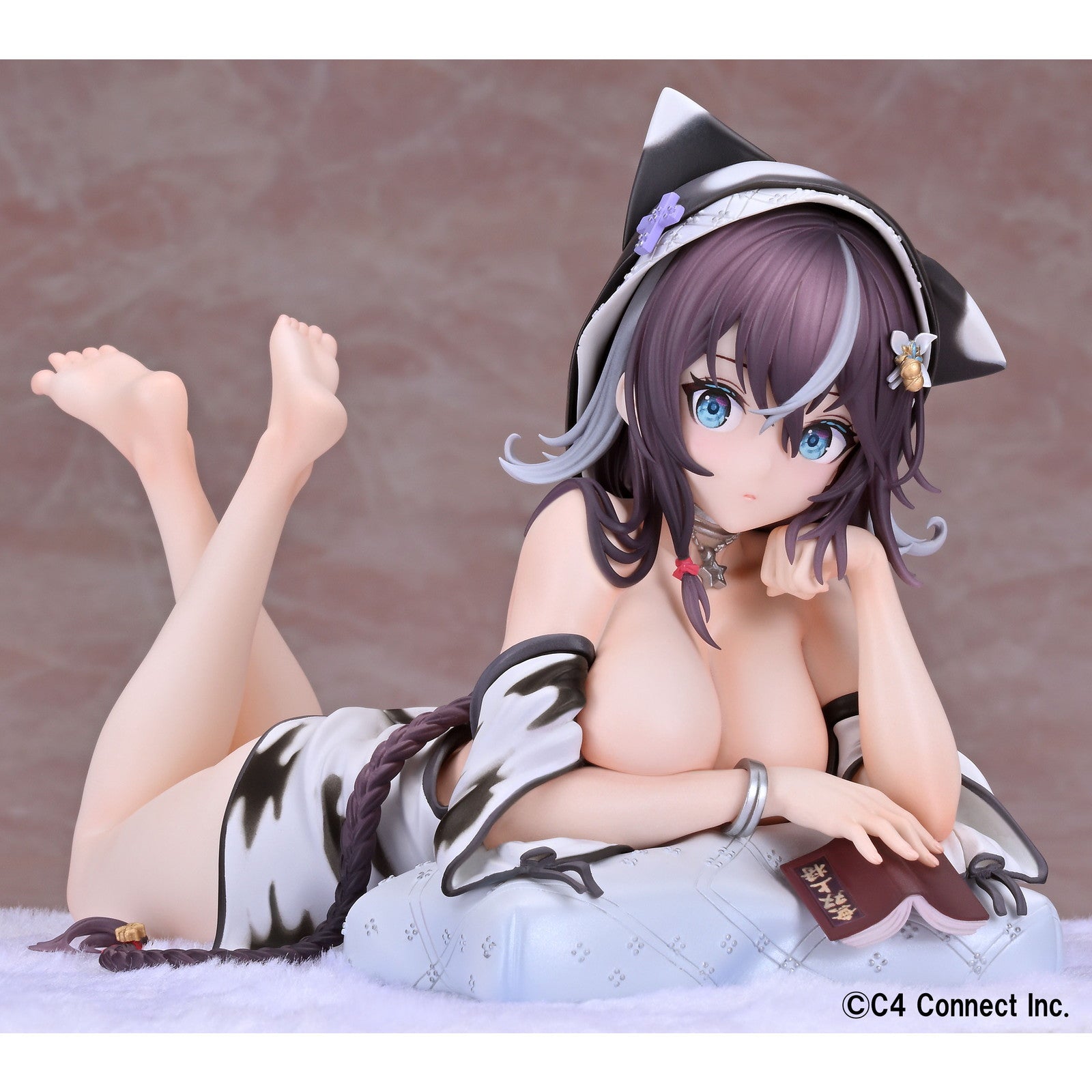 【中古即納】[FIG] [寝起き] 潘鳳(はんほう) 放置少女～百花繚乱の萌姫たち～ 1/7 完成品 フィギュア 回天堂(20251120)