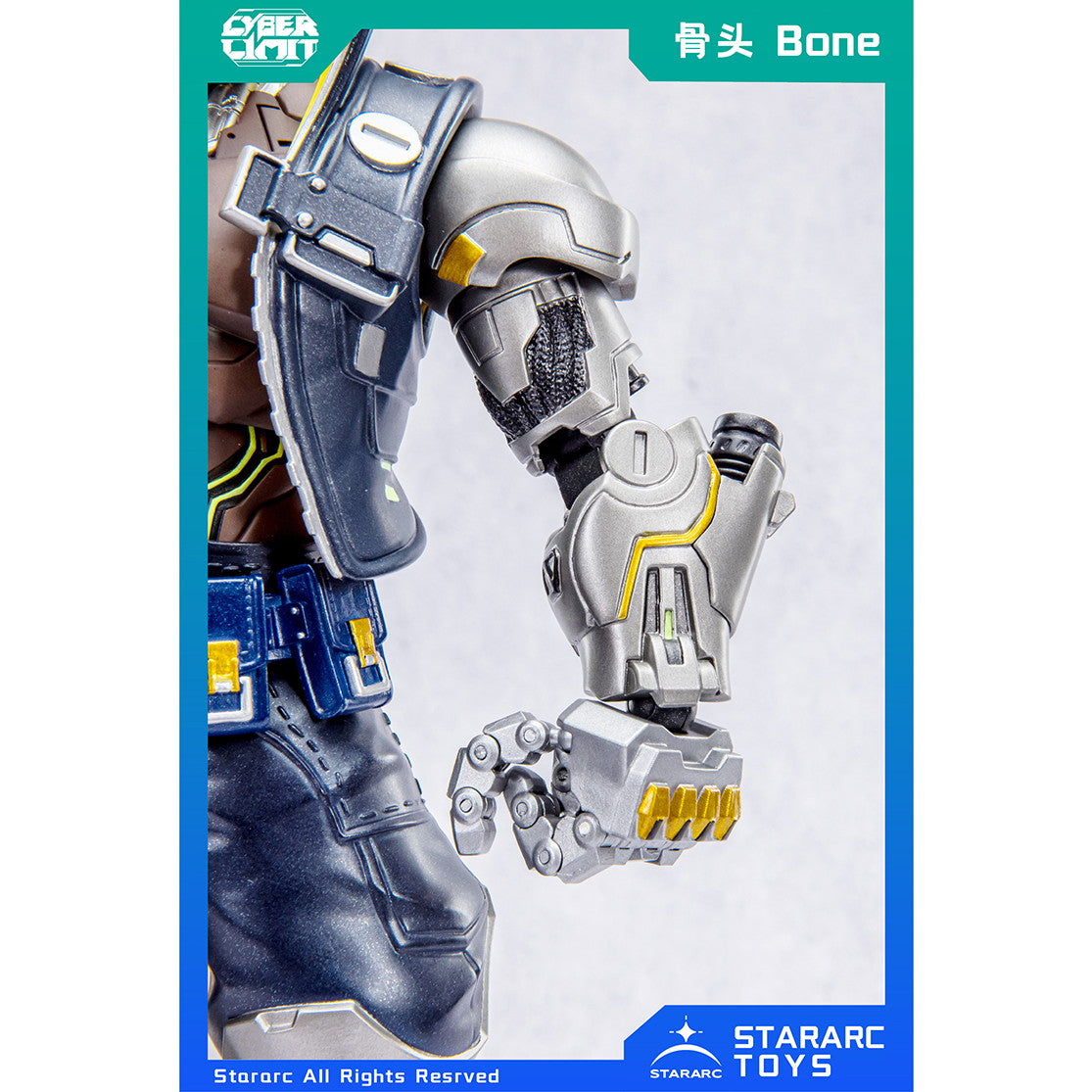 【新品即納】[FIG] 予約特典付属 CYBER LIMIT(サイバーリミット)シリーズ Bone(ボーン) 1/12 完成品 可動フィギュア(65820021) STARARC TOYS(スターアークトイズ)(20250531)
