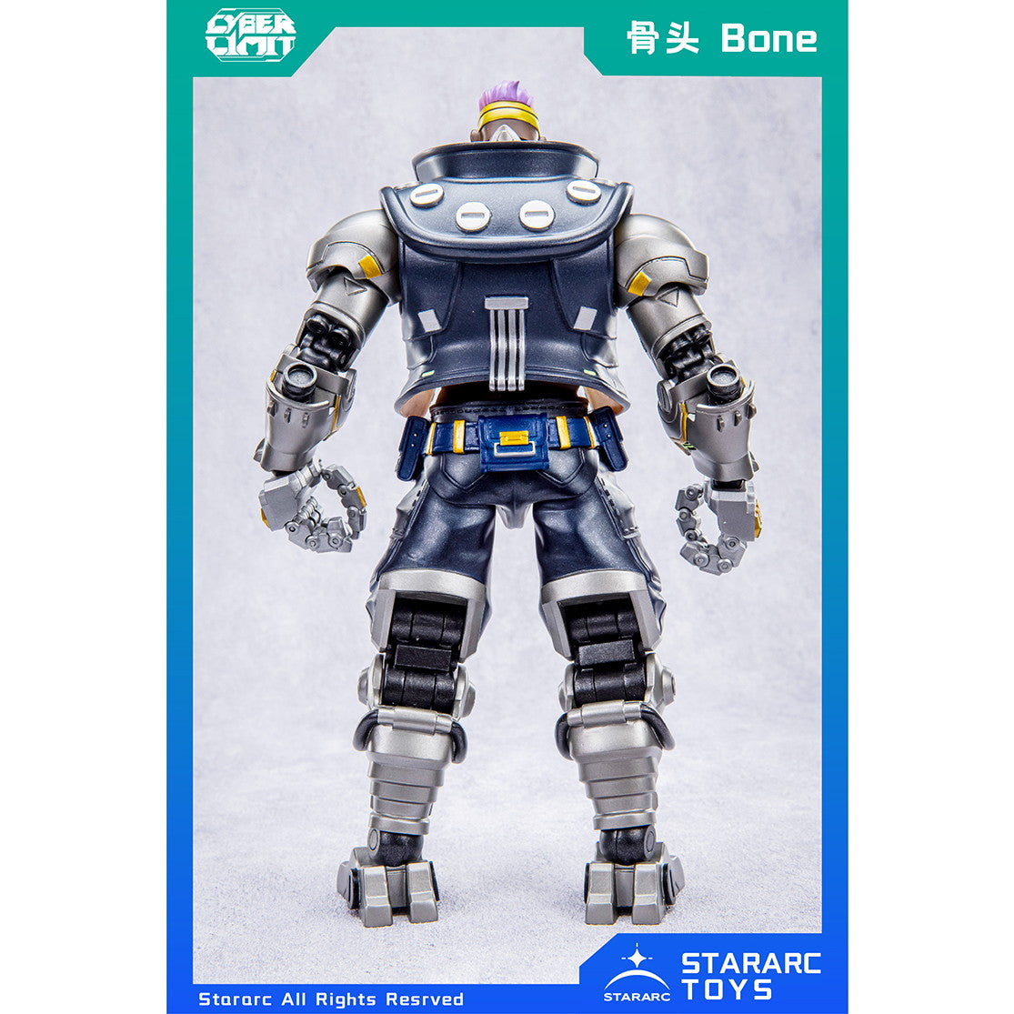 【新品即納】[FIG] 予約特典付属 CYBER LIMIT(サイバーリミット)シリーズ Bone(ボーン) 1/12 完成品 可動フィギュア(65820021) STARARC TOYS(スターアークトイズ)(20250531)