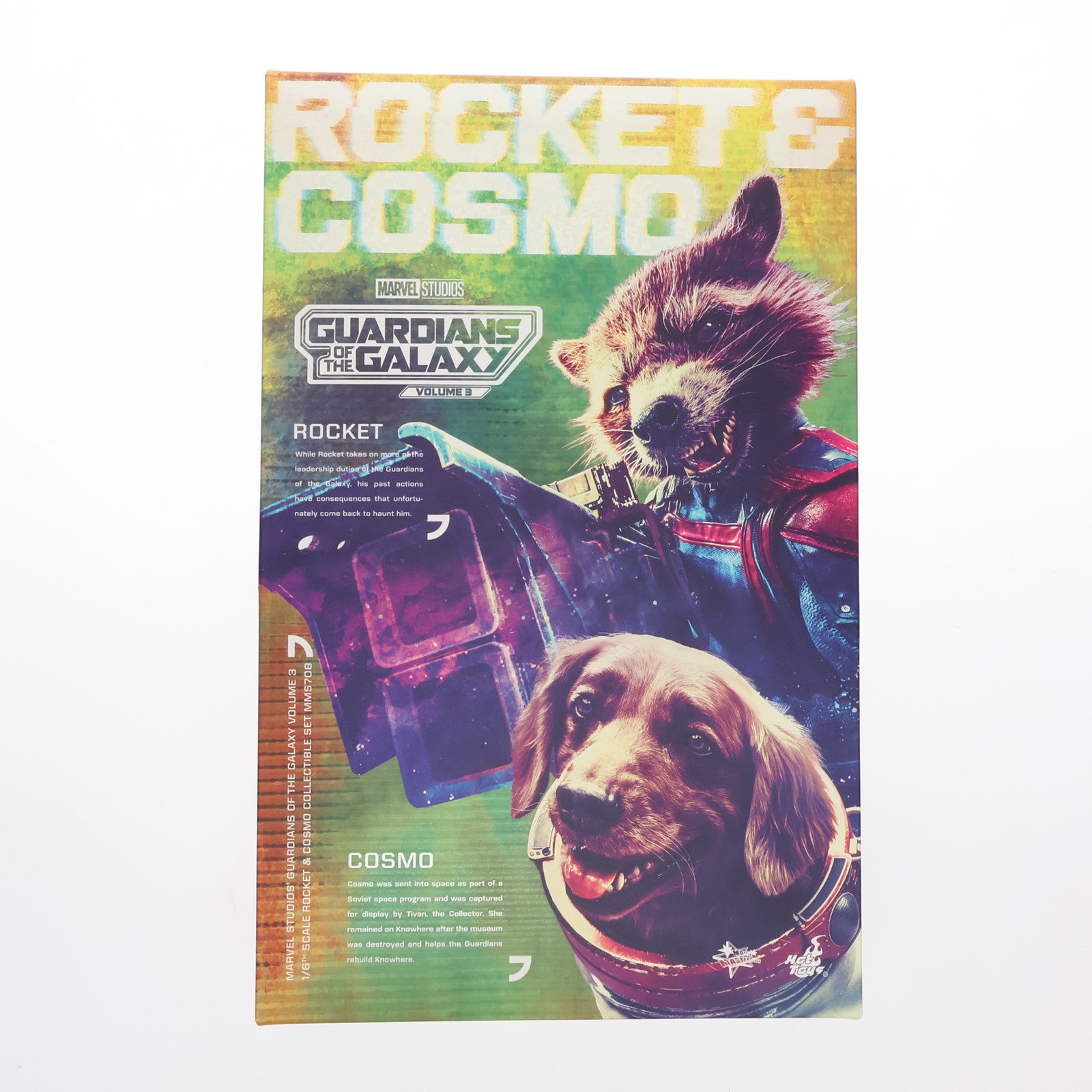 【中古即納】[FIG] ムービー・マスターピース ロケット&コスモ ガーディアンズ・オブ・ギャラクシー:VOLUME 3 1/6 完成品 可動フィギュア(MM#708) ホットトイズ(20241030)