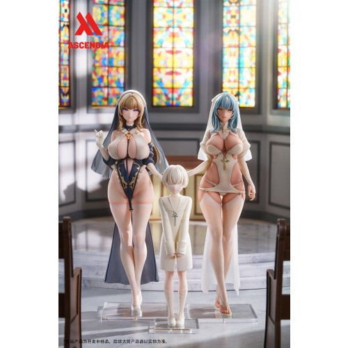 【新品即納】[FIG] 少年修道士フィギュア付属 リリーNun&エミリーNurse illustration by Chowbie 1/6 完成品 フィギュア ASCENDIA(アセンディア)(20260131)
