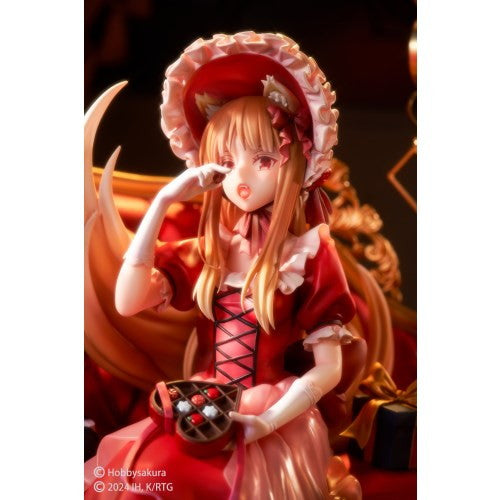 【新品即納】[FIG] 色紙付属 ホロ バレンタインVer. 狼と香辛料 1/7 完成品 フィギュア HOBBY SAKURA(ホビーサクラ)(20260115)