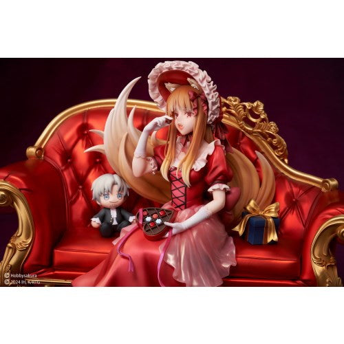 【新品即納】[FIG] 色紙付属 ホロ バレンタインVer. 狼と香辛料 1/7 完成品 フィギュア HOBBY SAKURA(ホビーサクラ)(20260115)