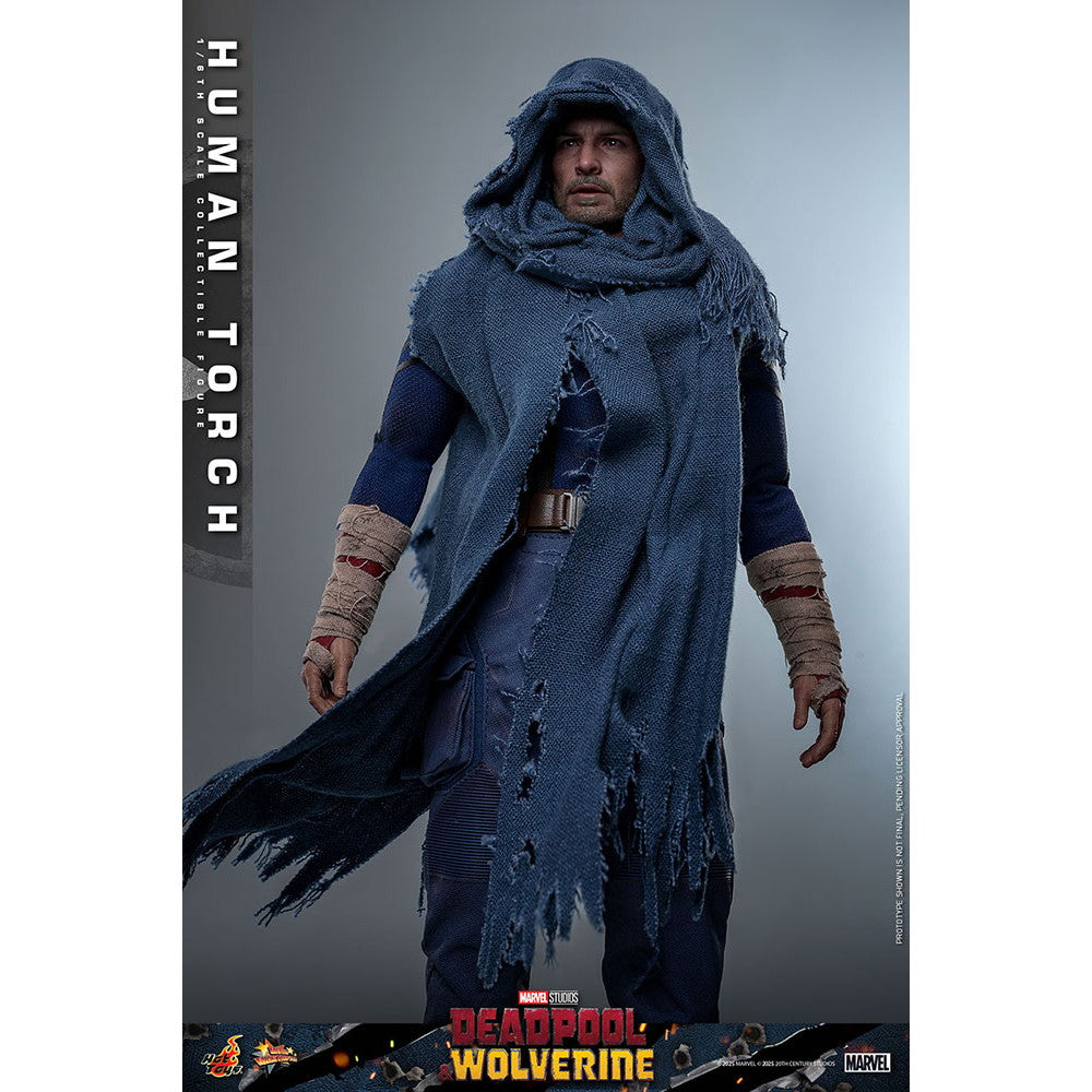 【予約安心出荷】[FIG] ムービー・マスターピース ヒューマン・トーチ デッドプール&ウルヴァリン 1/6 完成品 可動フィギュア(MM#789) ホットトイズ(2026年2月)