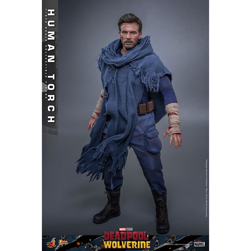 【新品】【お取り寄せ】[FIG] ムービー・マスターピース ヒューマン・トーチ デッドプール&ウルヴァリン 1/6 完成品 可動フィギュア(MM#789) ホットトイズ(20260228)