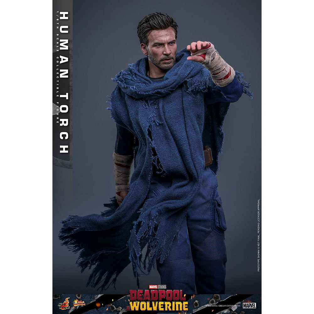 【予約安心出荷】[FIG] ムービー・マスターピース ヒューマン・トーチ デッドプール&ウルヴァリン 1/6 完成品 可動フィギュア(MM#789) ホットトイズ(2026年2月)