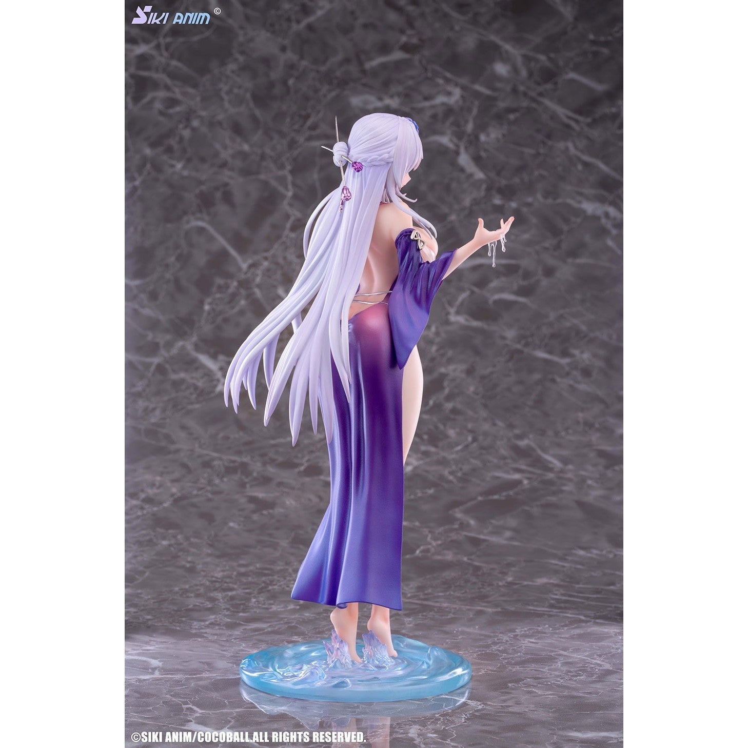 【新品】【お取り寄せ】[FIG] タペストリー&アクリルスタンド付属 水の聖女 豪華版 COCOballオリジナルキャラクター 1/7 完成品フィギュア SIKI ANIM(シキアニム)(20251123)