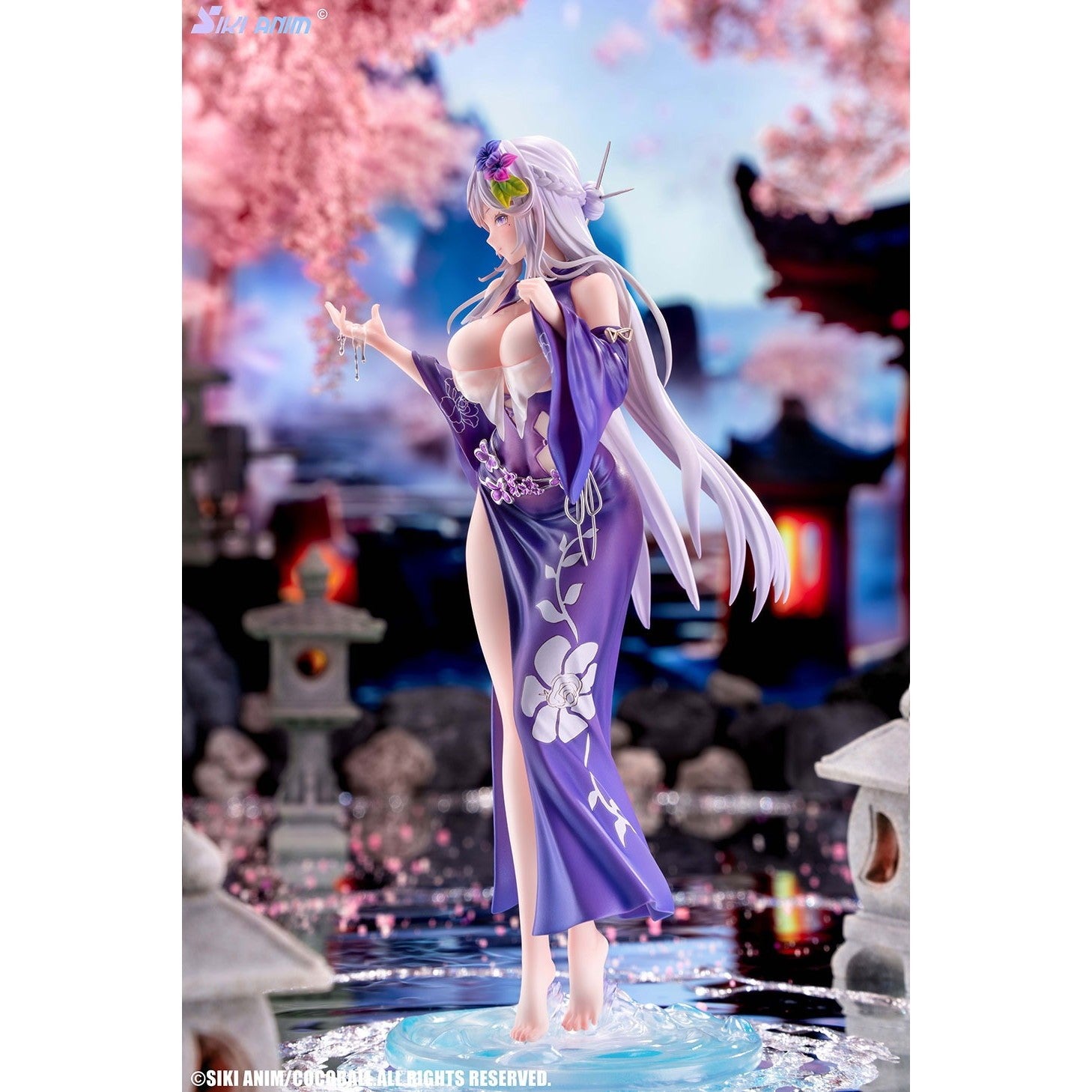 【新品】【お取り寄せ】[FIG] タペストリー&アクリルスタンド付属 水の聖女 豪華版 COCOballオリジナルキャラクター 1/7 完成品フィギュア SIKI ANIM(シキアニム)(20251123)