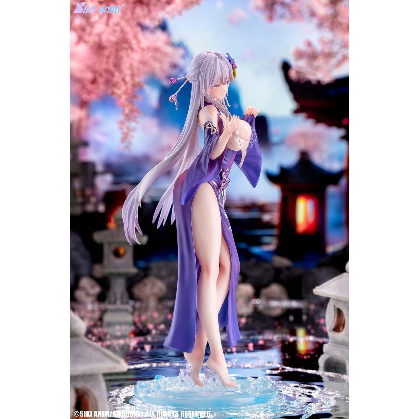 【新品】【お取り寄せ】[FIG] タペストリー&アクリルスタンド付属 水の聖女 豪華版 COCOballオリジナルキャラクター 1/7 完成品フィギュア SIKI ANIM(シキアニム)(20251123)