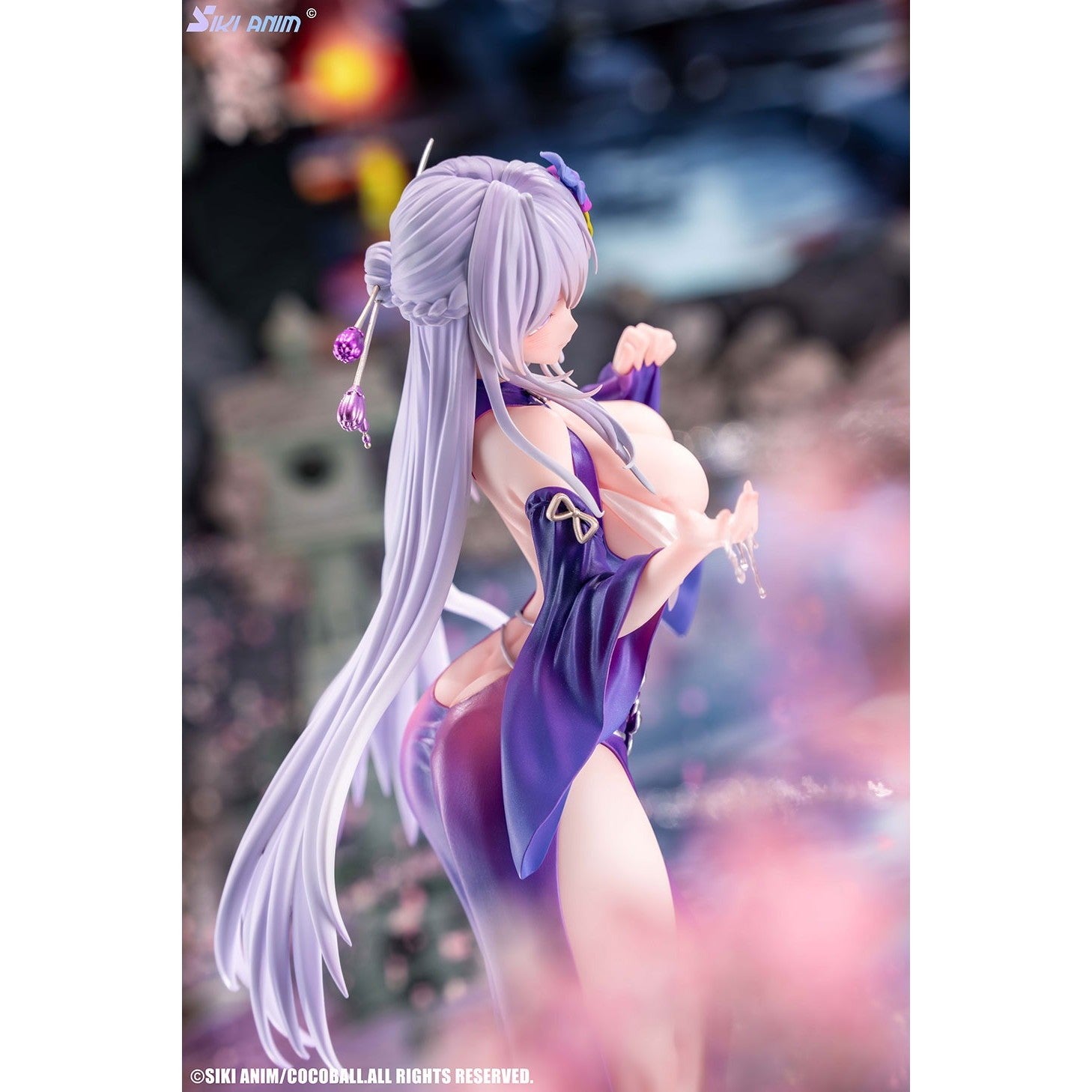 【新品】【お取り寄せ】[FIG] タペストリー&アクリルスタンド付属 水の聖女 豪華版 COCOballオリジナルキャラクター 1/7 完成品フィギュア SIKI ANIM(シキアニム)(20251123)