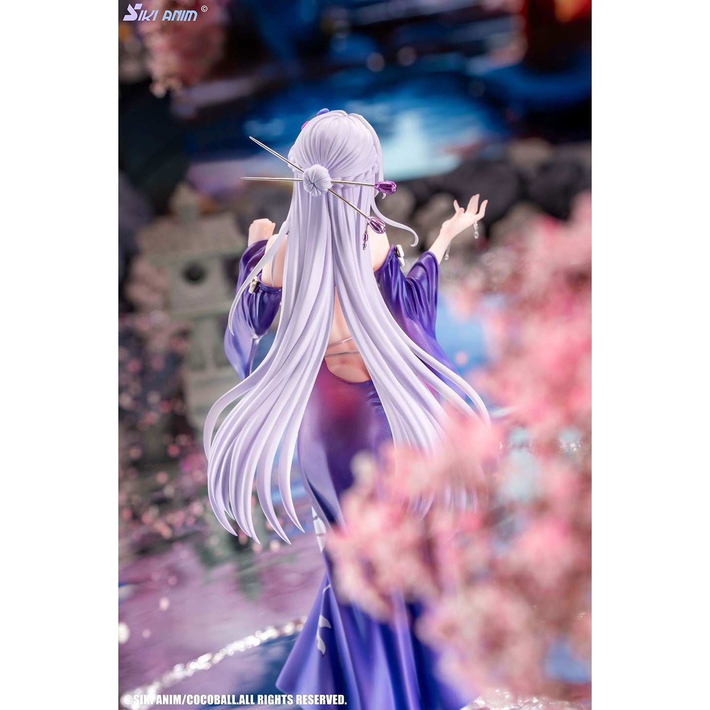 【新品】【お取り寄せ】[FIG] タペストリー&アクリルスタンド付属 水の聖女 豪華版 COCOballオリジナルキャラクター 1/7 完成品フィギュア SIKI ANIM(シキアニム)(20251123)