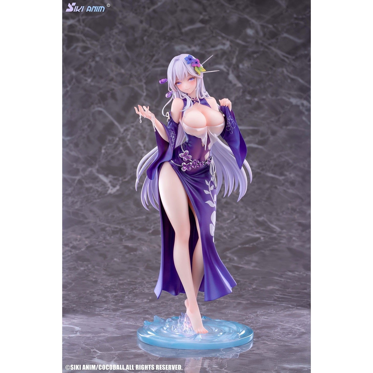 【新品】【お取り寄せ】[FIG] タペストリー&アクリルスタンド付属 水の聖女 豪華版 COCOballオリジナルキャラクター 1/7 完成品フィギュア SIKI ANIM(シキアニム)(20251123)